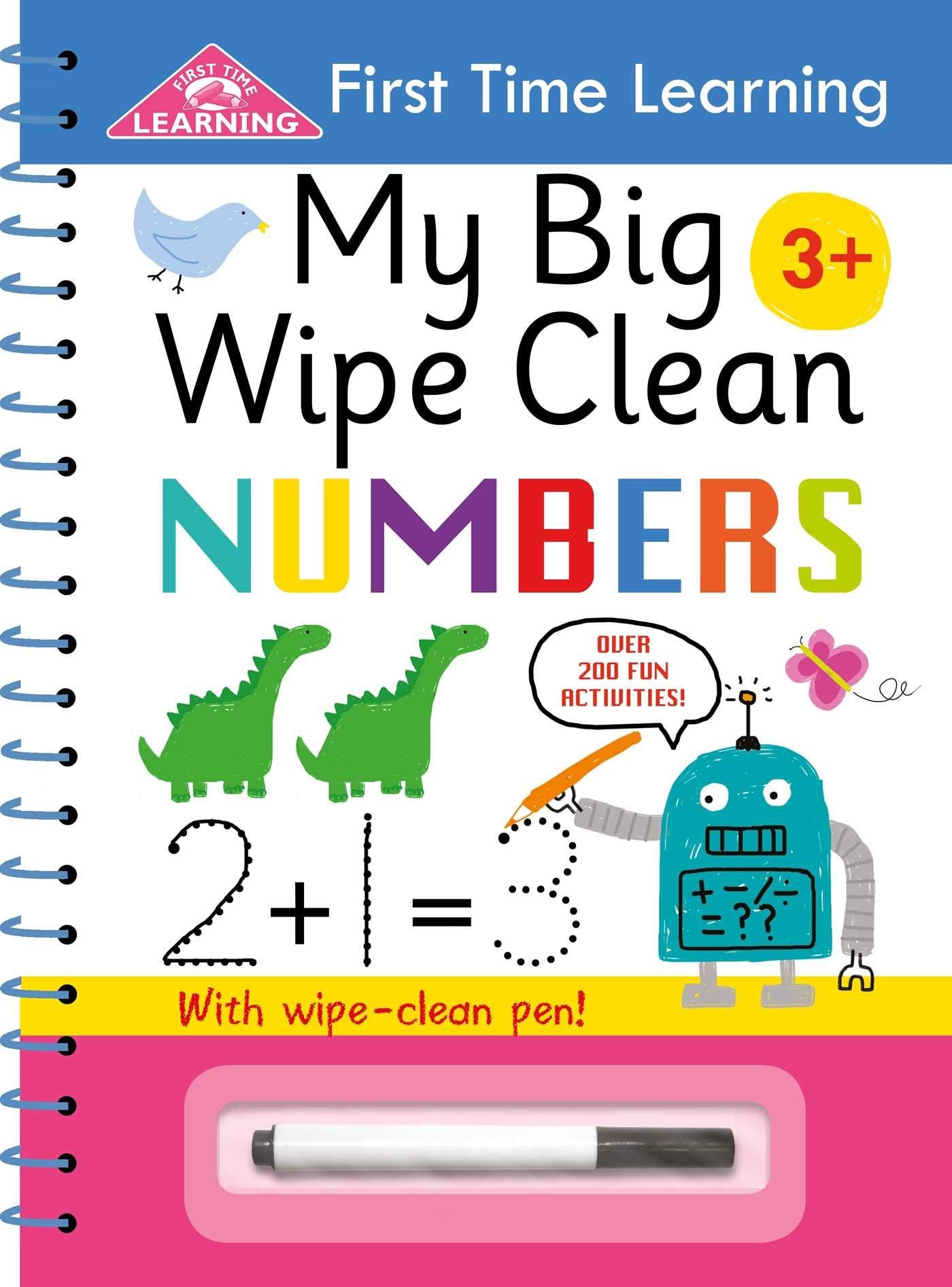 My Big Wipe Clean Numbers: WipeClean Workbook (First Time Learning),Used