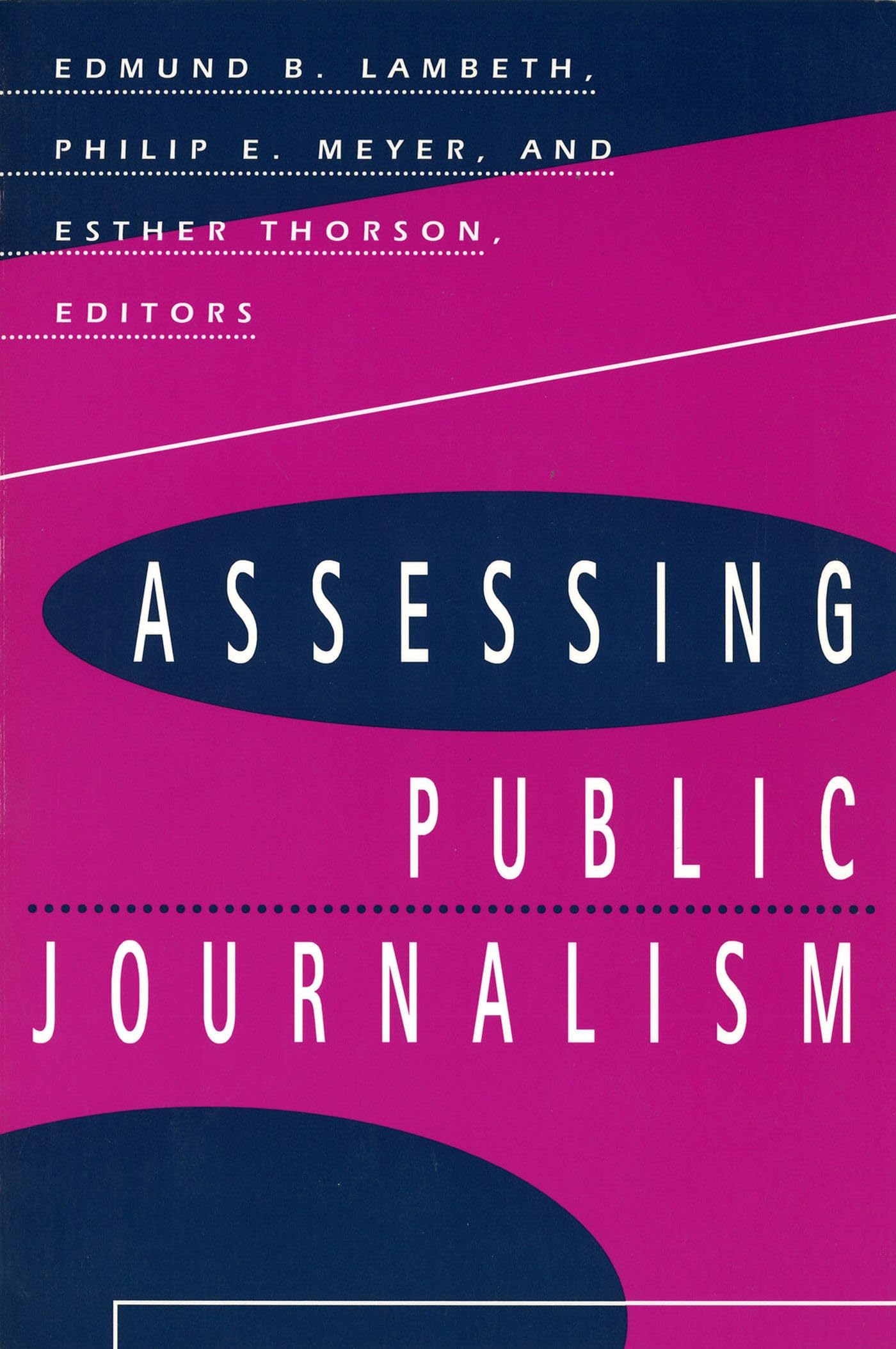 Assessing Public Journalism (Volume 1),Used