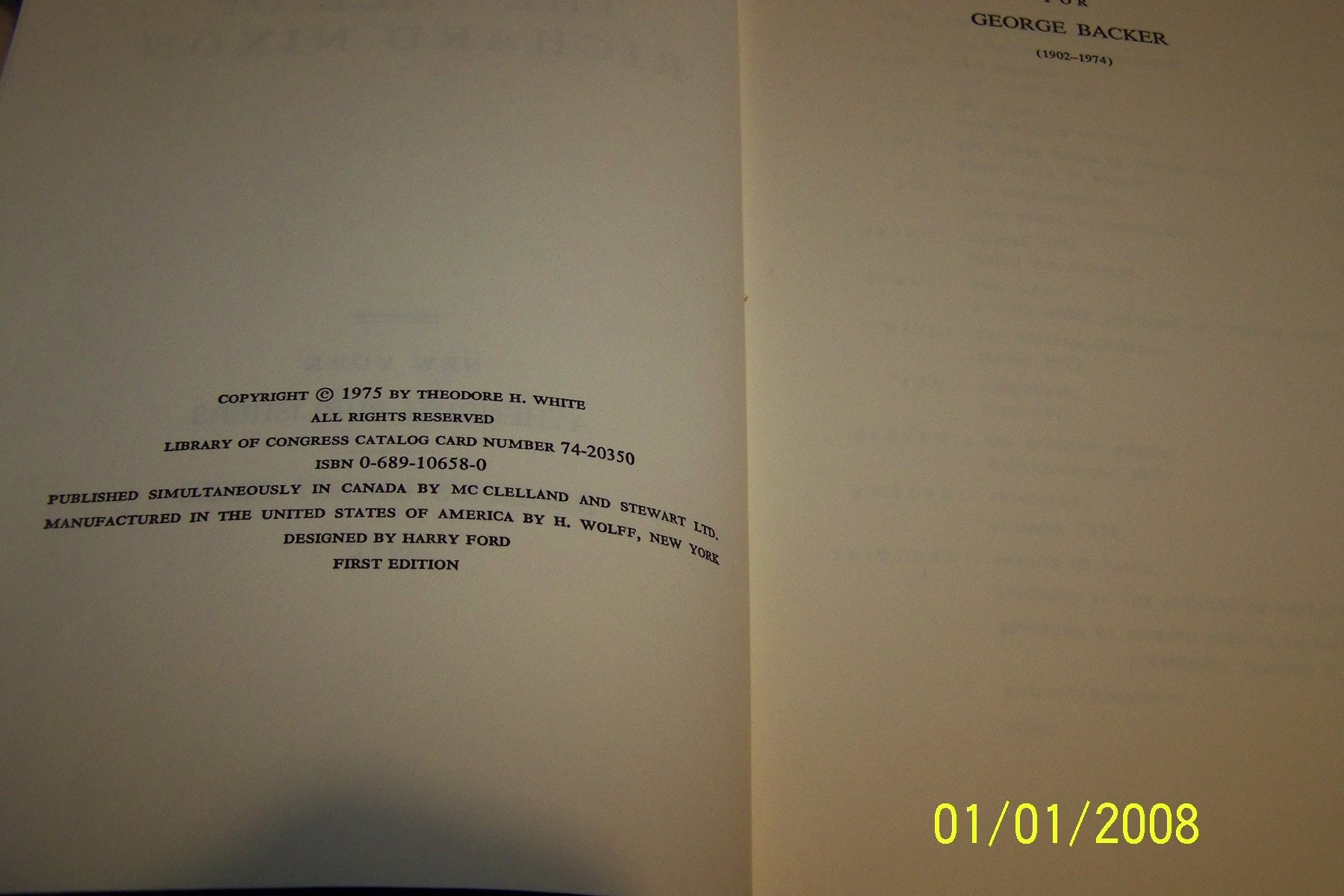 BREACH Of FAITH. The Fall of Richard Nixon.,Used