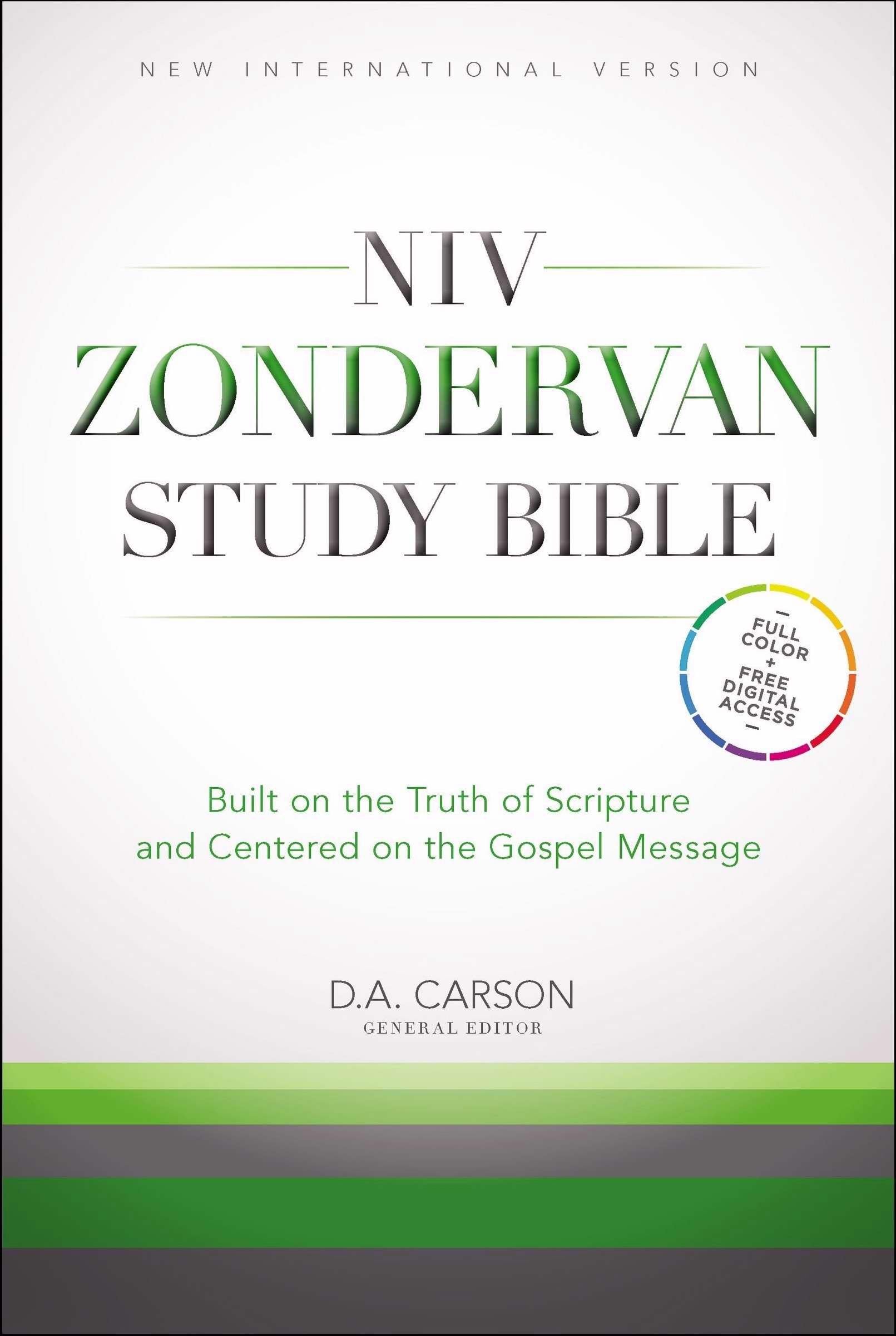 Niv Zondervan Study Bible, Hardcover: Built On The Truth Of Scripture And Centered On The Gospel Message