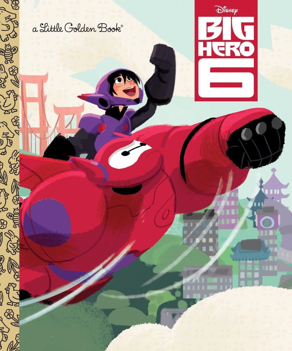 Big Hero 6 (Disney Big Hero 6) (Little Golden Book),Used