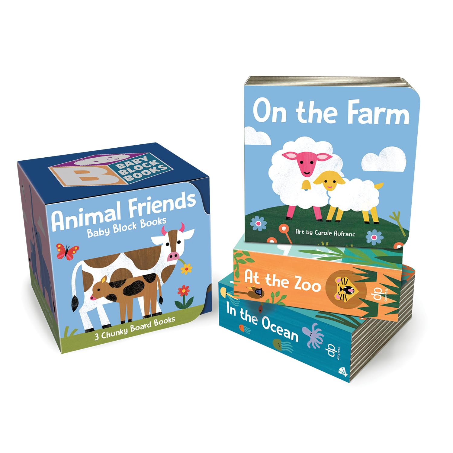 Baby Block Books: Animal Friends (Baby Block Books, 1),New