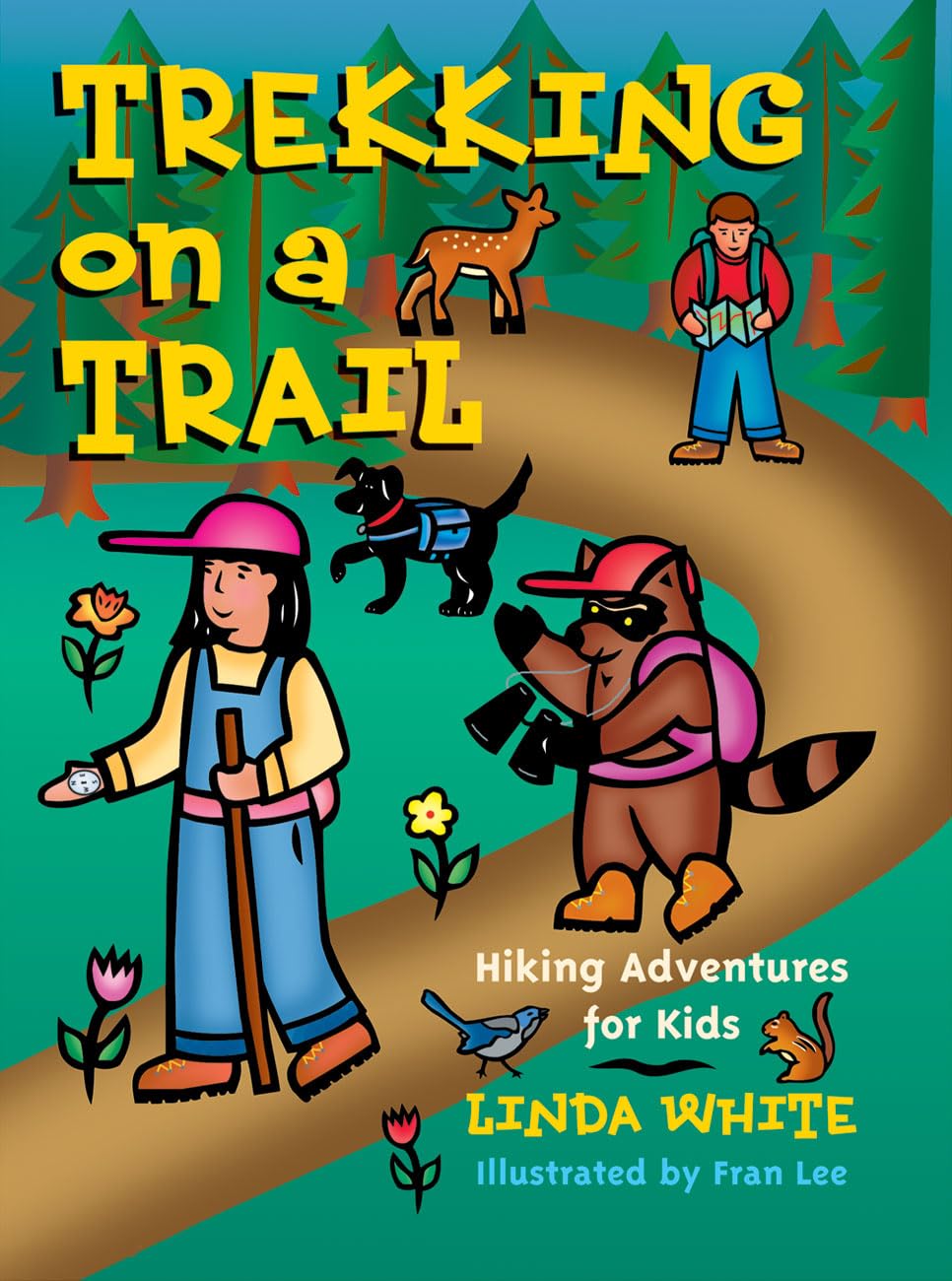 Trekking on a Trail (Hiking Adventures for Kids),Used
