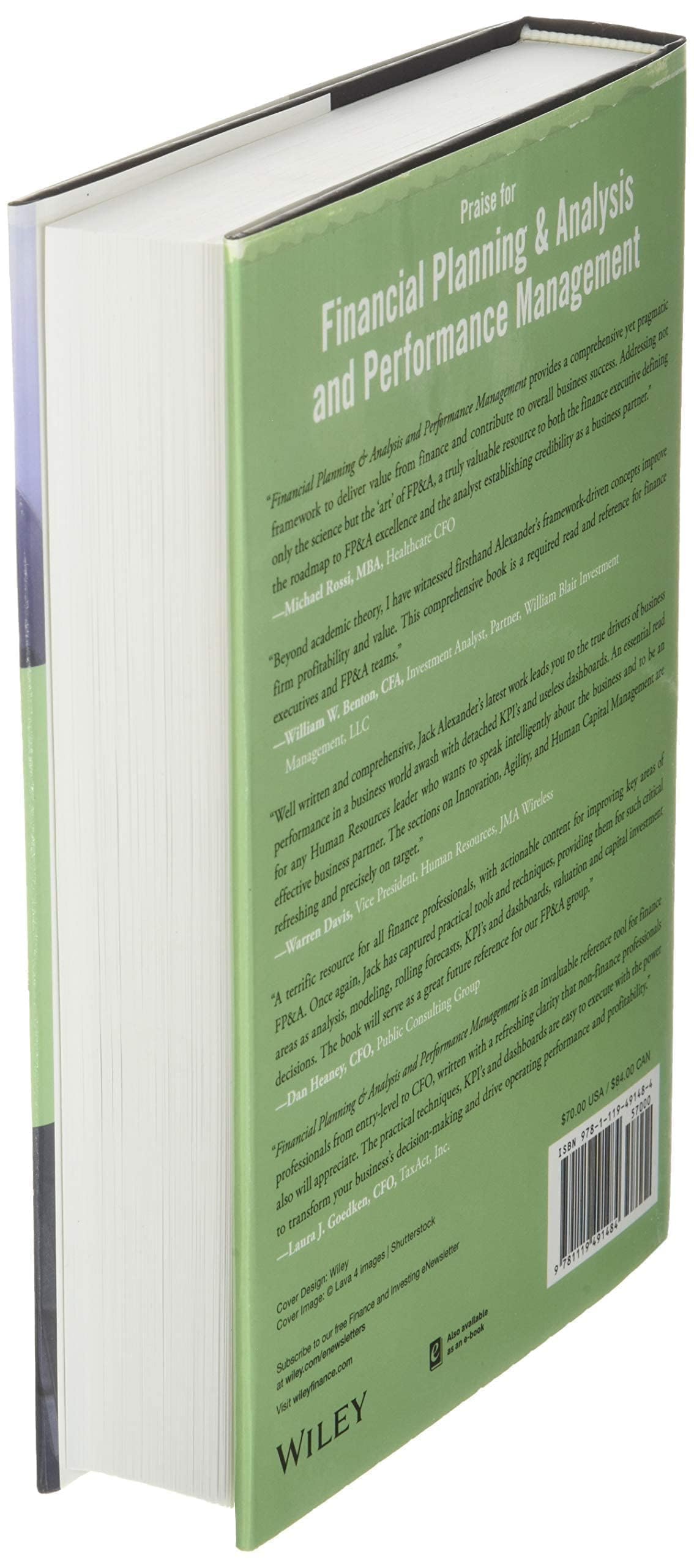 Financial Planning & Analysis and Performance Management (Wiley Finance),New