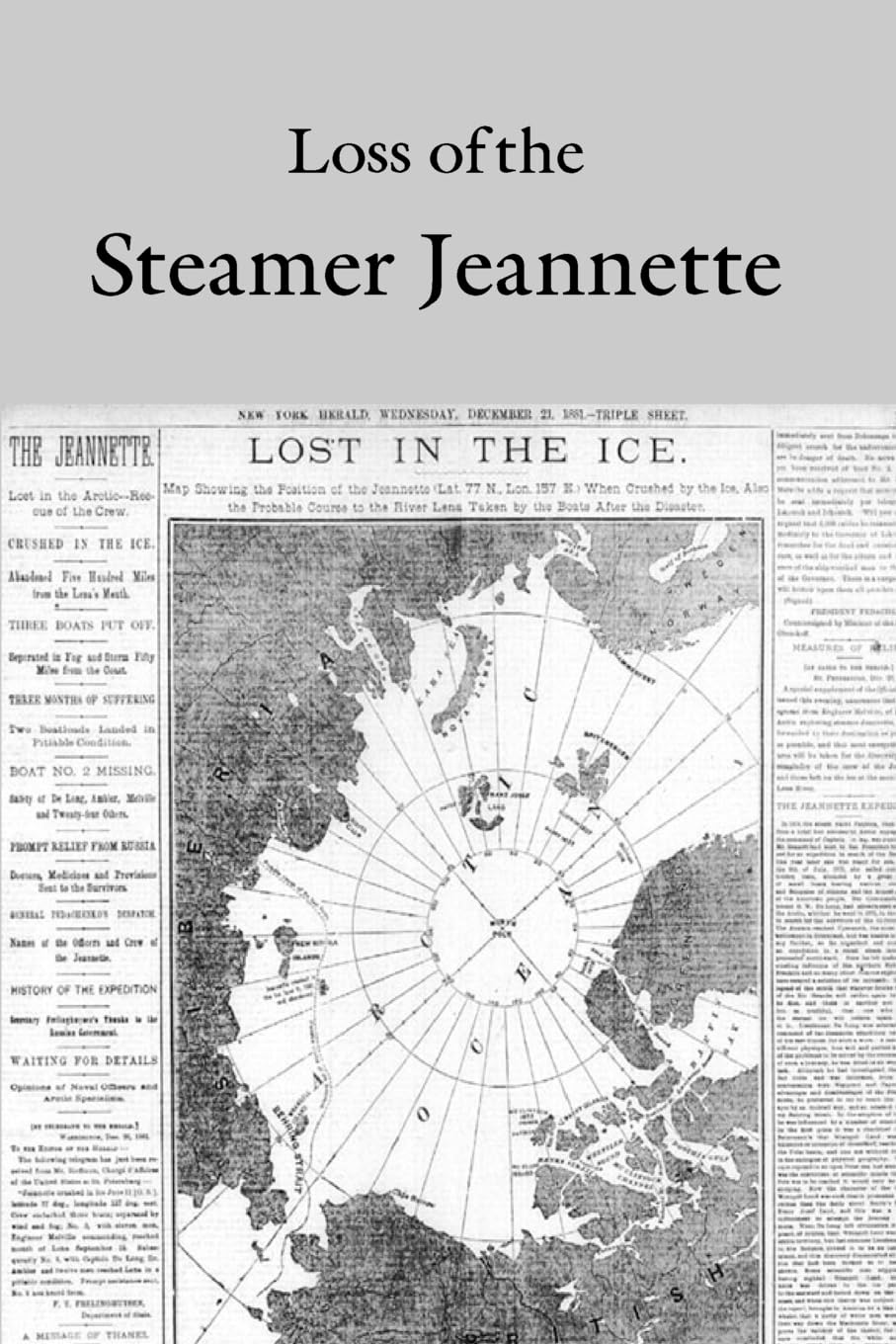 Loss of the Steamer Jeannette,Used