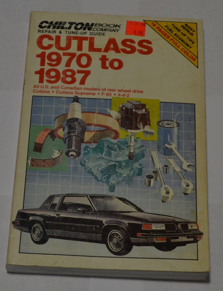 Cutlass, 197087 (Chilton's Repair Manual),Used