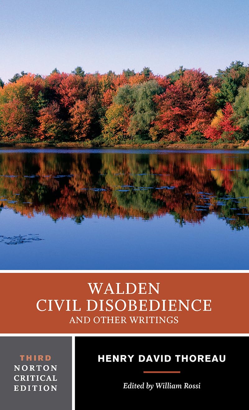Walden, Civil Disobedience, And Other Writings (Norton Critical Editions),Used