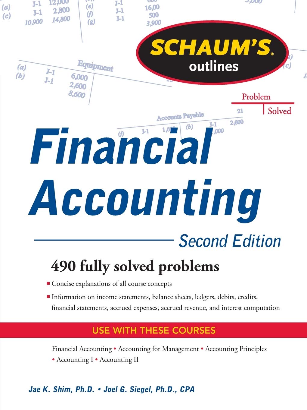 Schaum's Outline of Financial Accounting, 2nd Edition (Schaum's Outlines),Used