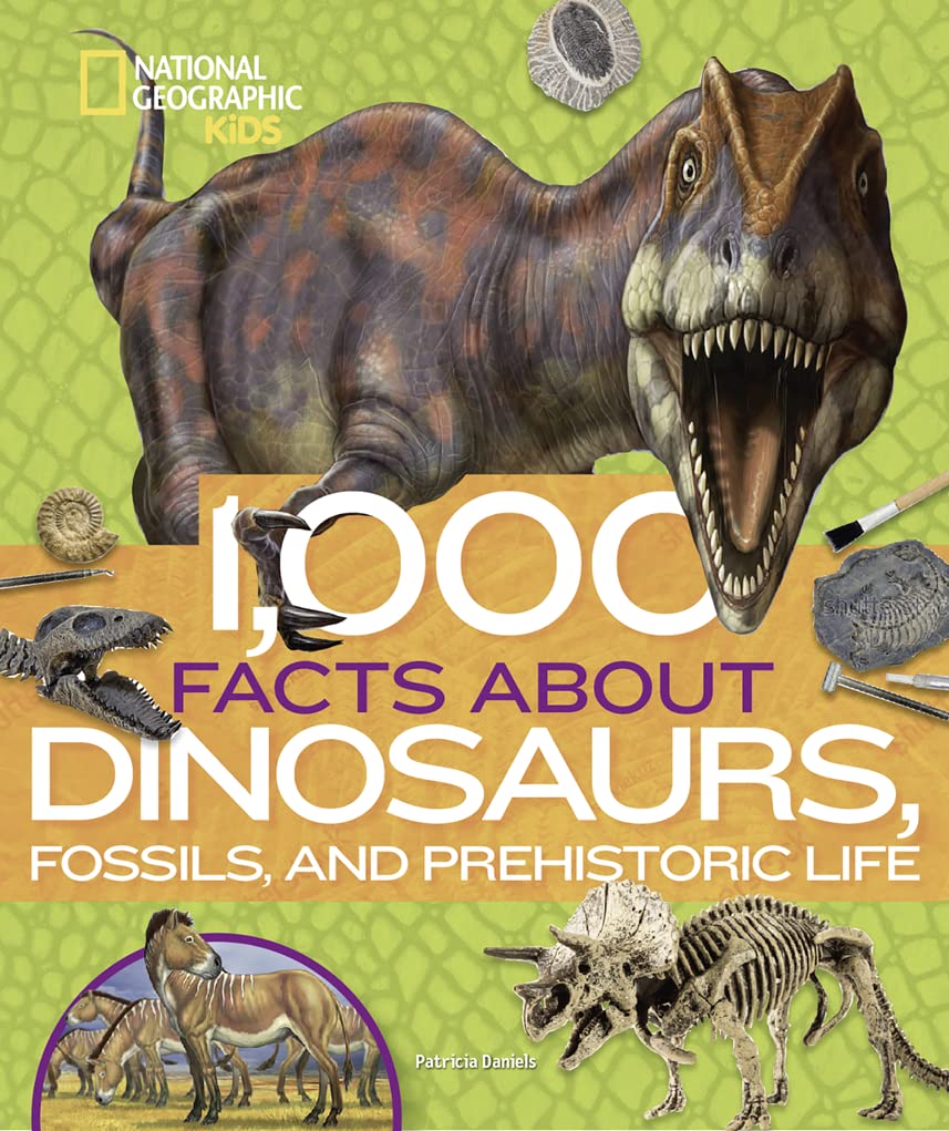 1,000 Facts About Dinosaurs, Fossils, and Prehistoric Life,Used