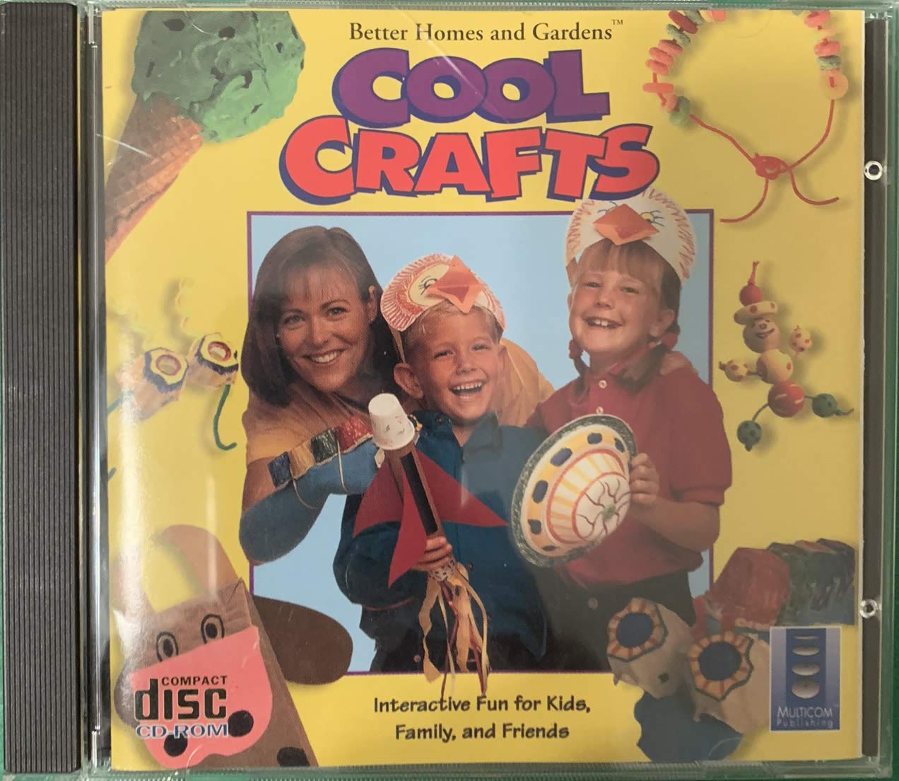 Better Homes and Gardens(R) Cool Crafts: Interactive Fun for Kids, Family, and Friends,Used