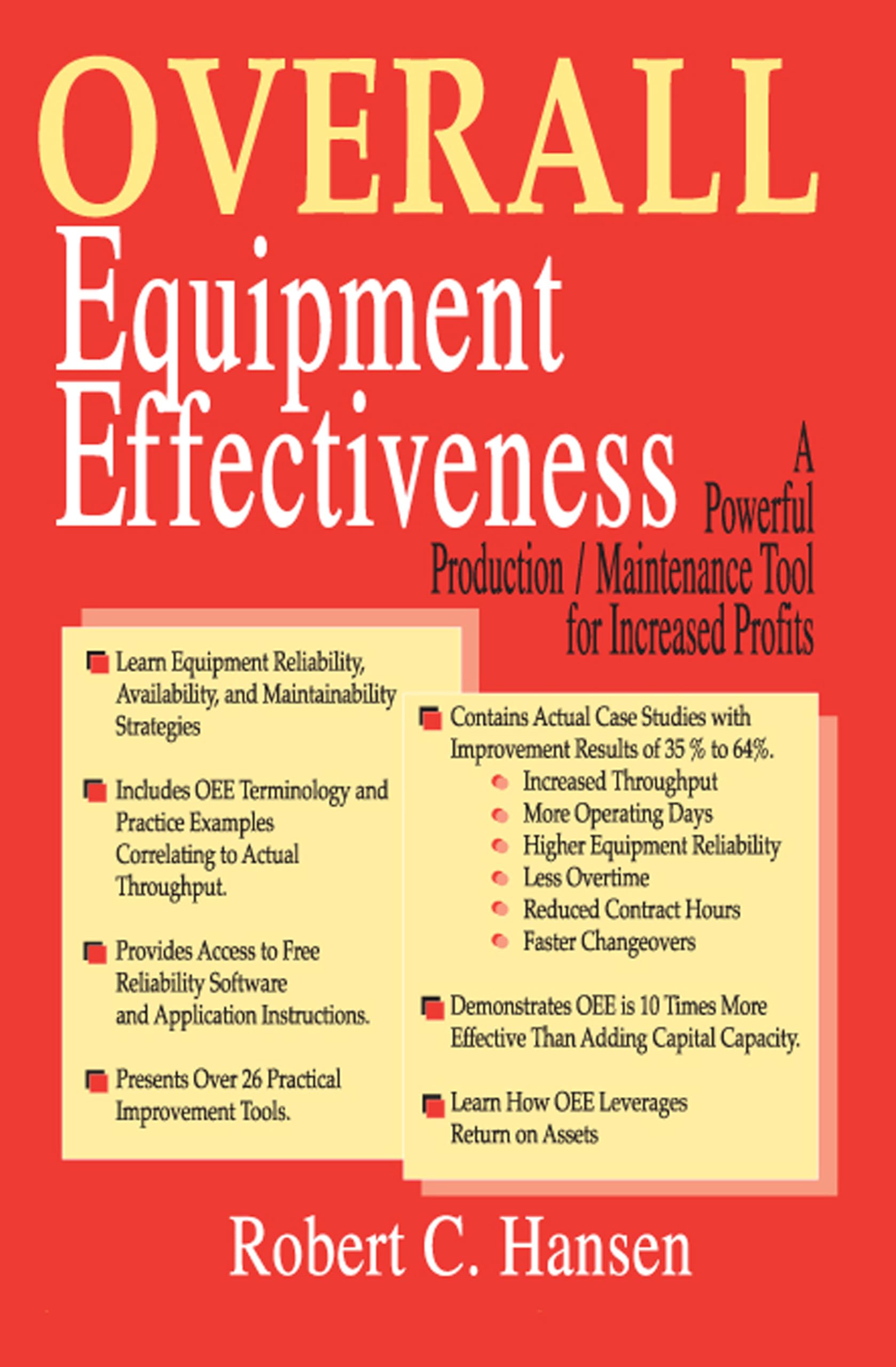 Overall Equipment Effectiveness (Volume 1),Used