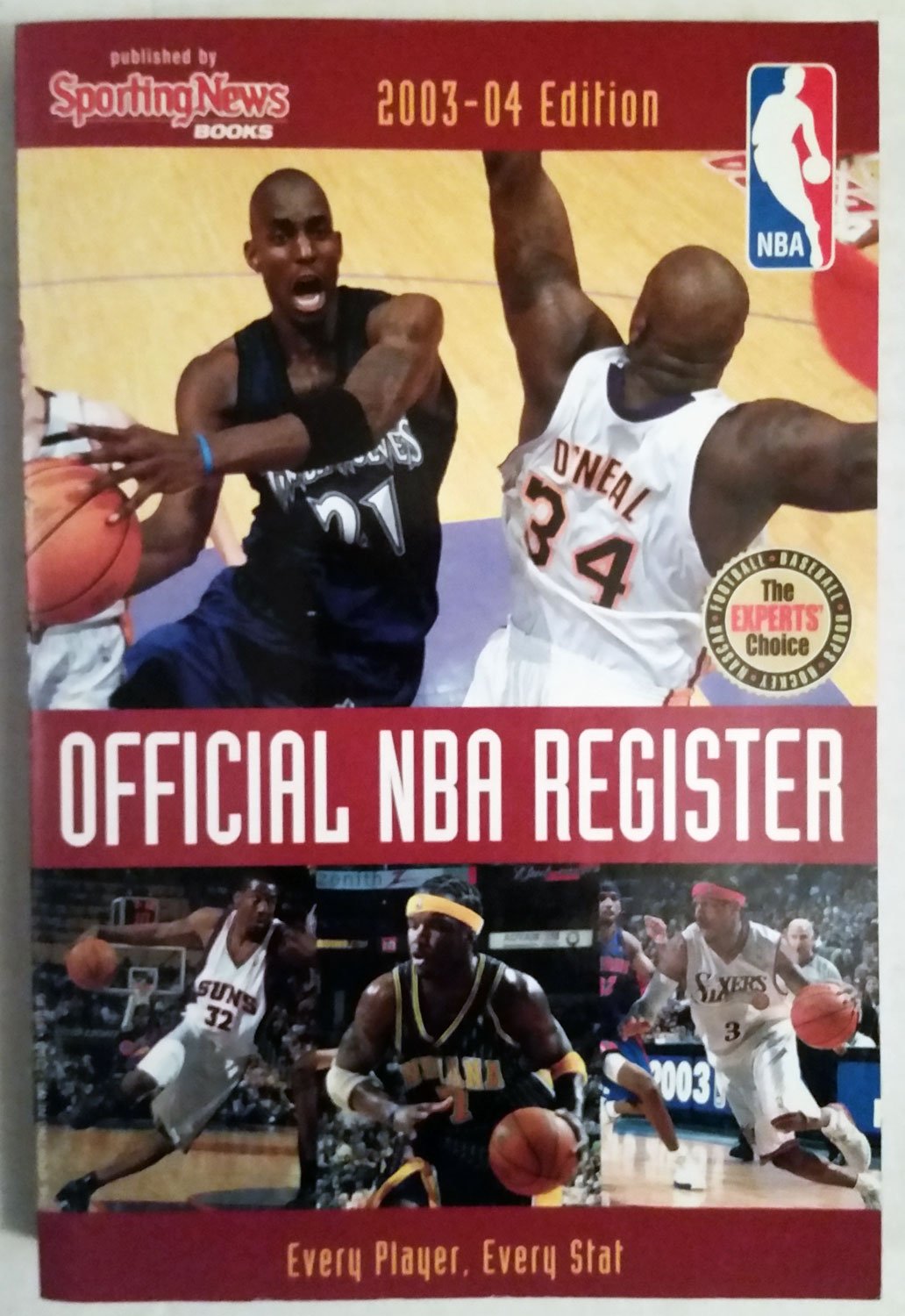 Official NBA Register : Every Player, Every Stat,New