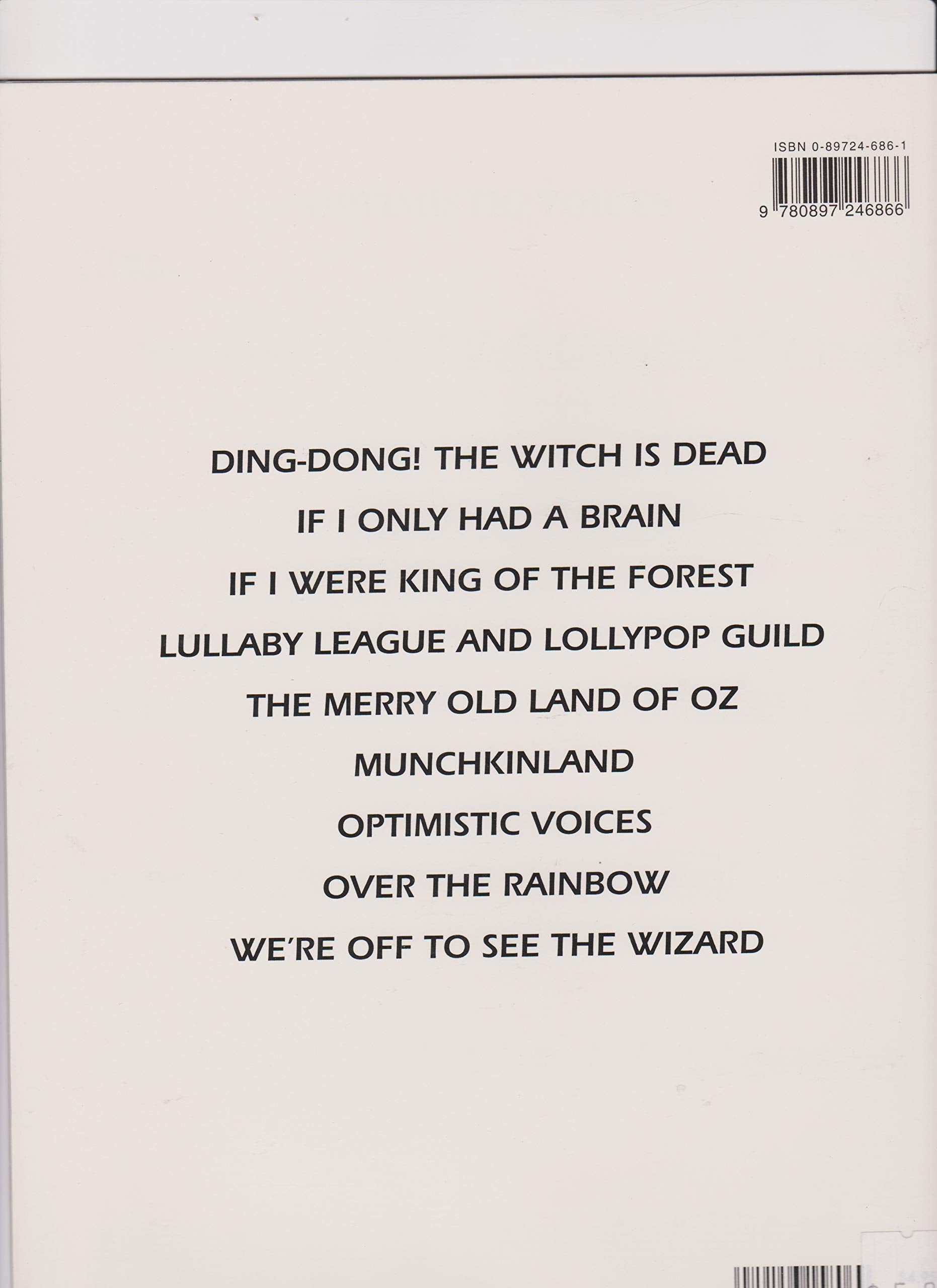 The Wizard of Oz (Selections): Trombone,Used
