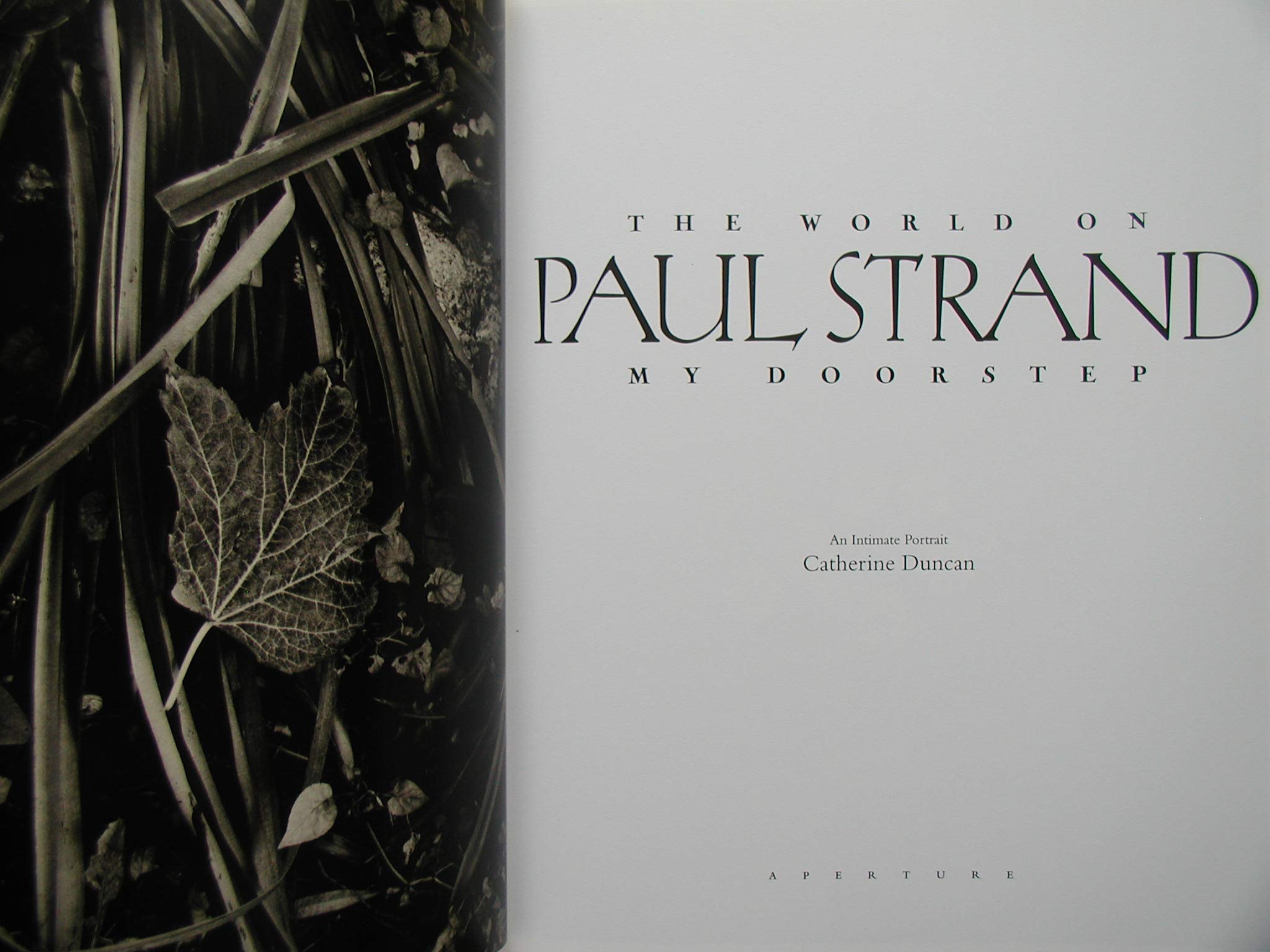 Paul Strand: The World on My Doorstep (APERTURE),Used