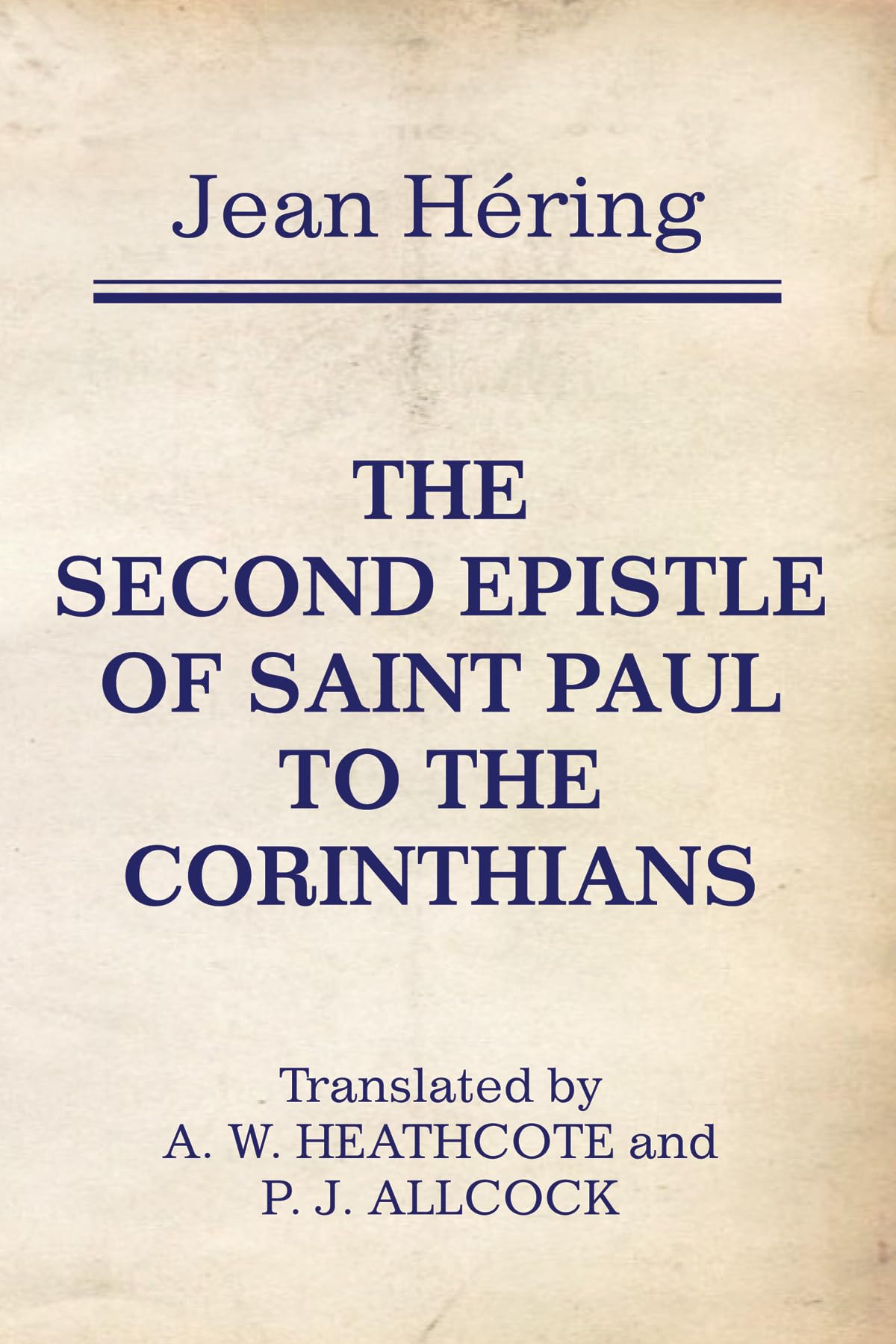 The Second Epistle of Saint Paul to the Corinthians,Used
