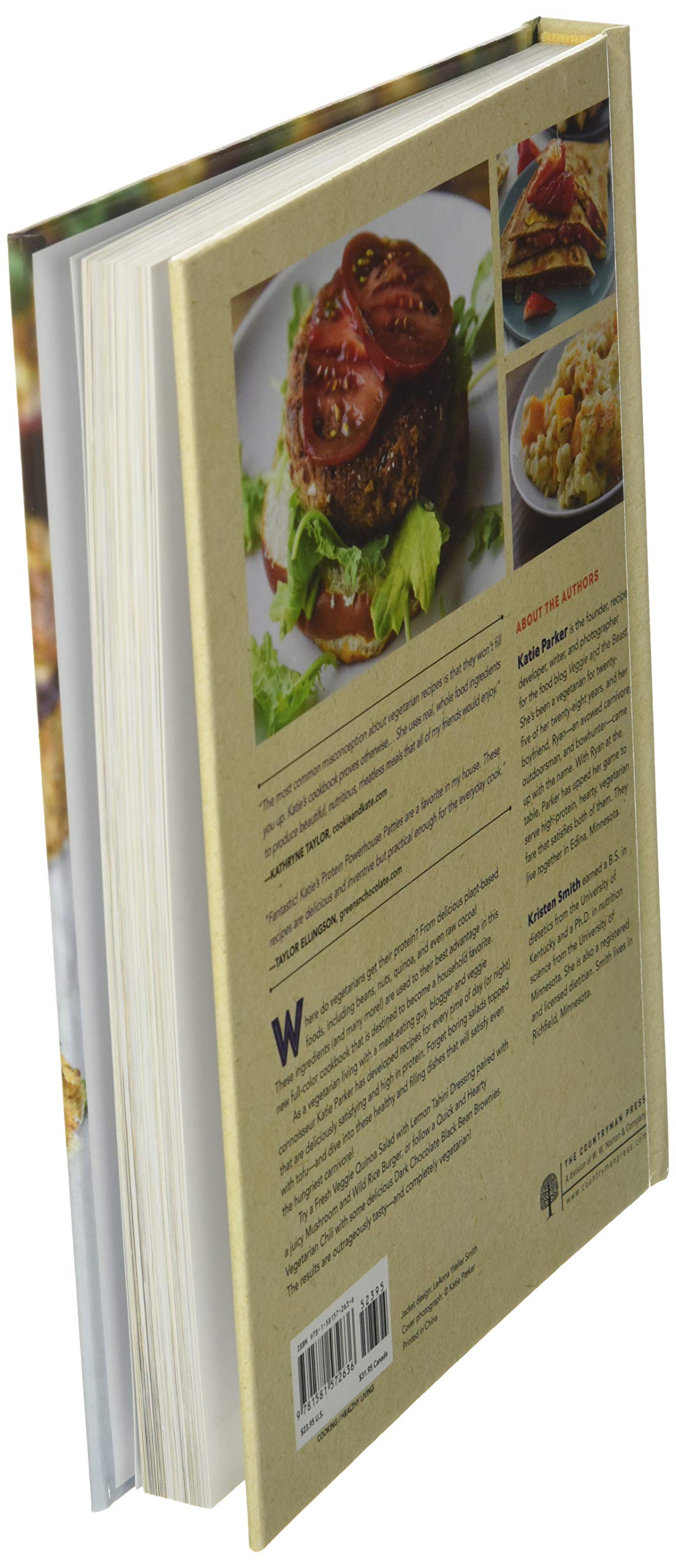 The HighProtein Vegetarian Cookbook: Hearty Dishes that Even Carnivores Will Love,New
