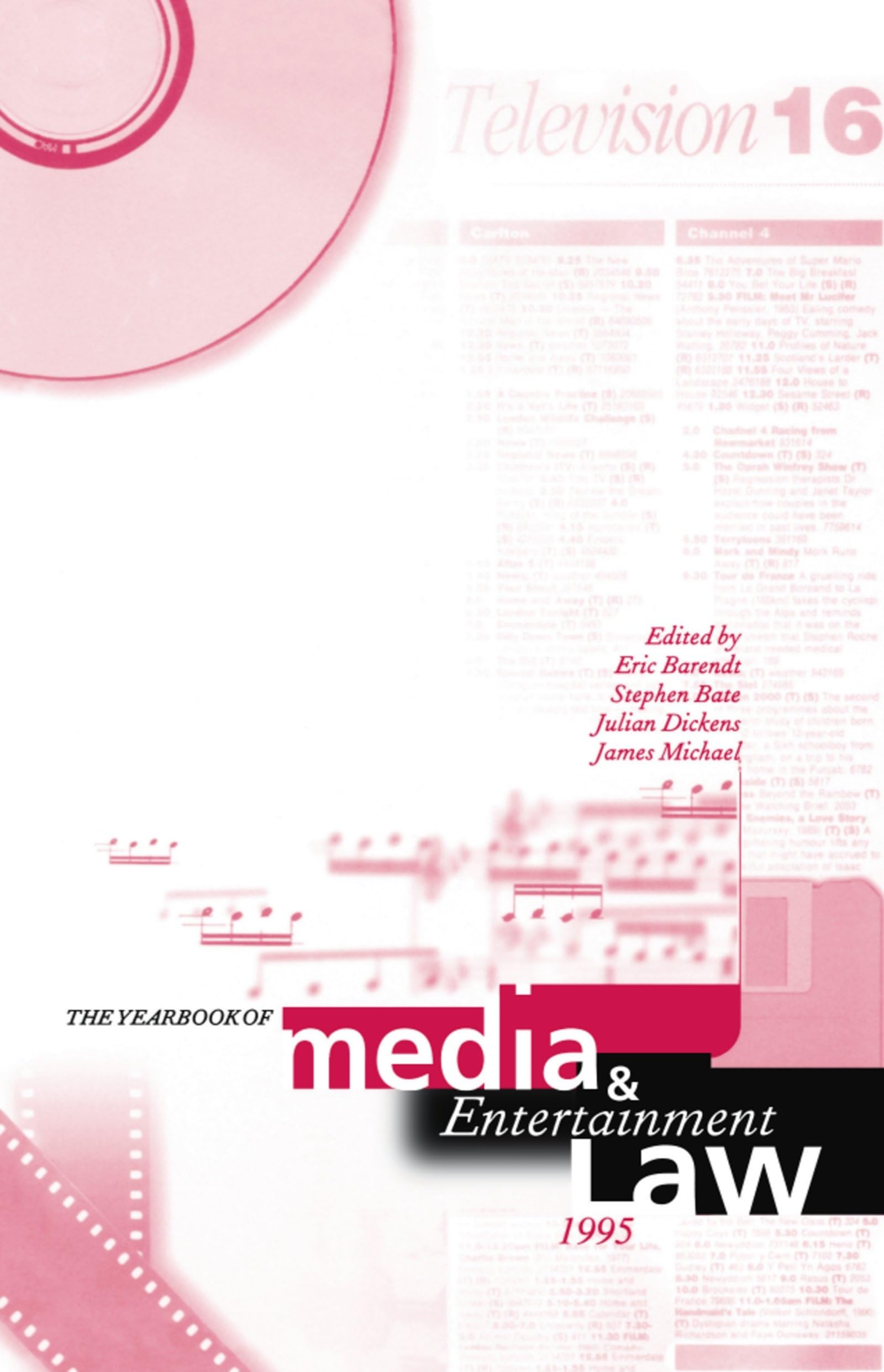 The Yearbook of Media and Entertainment Law 1995 (Yearbook of Copyright & Media Law),Used