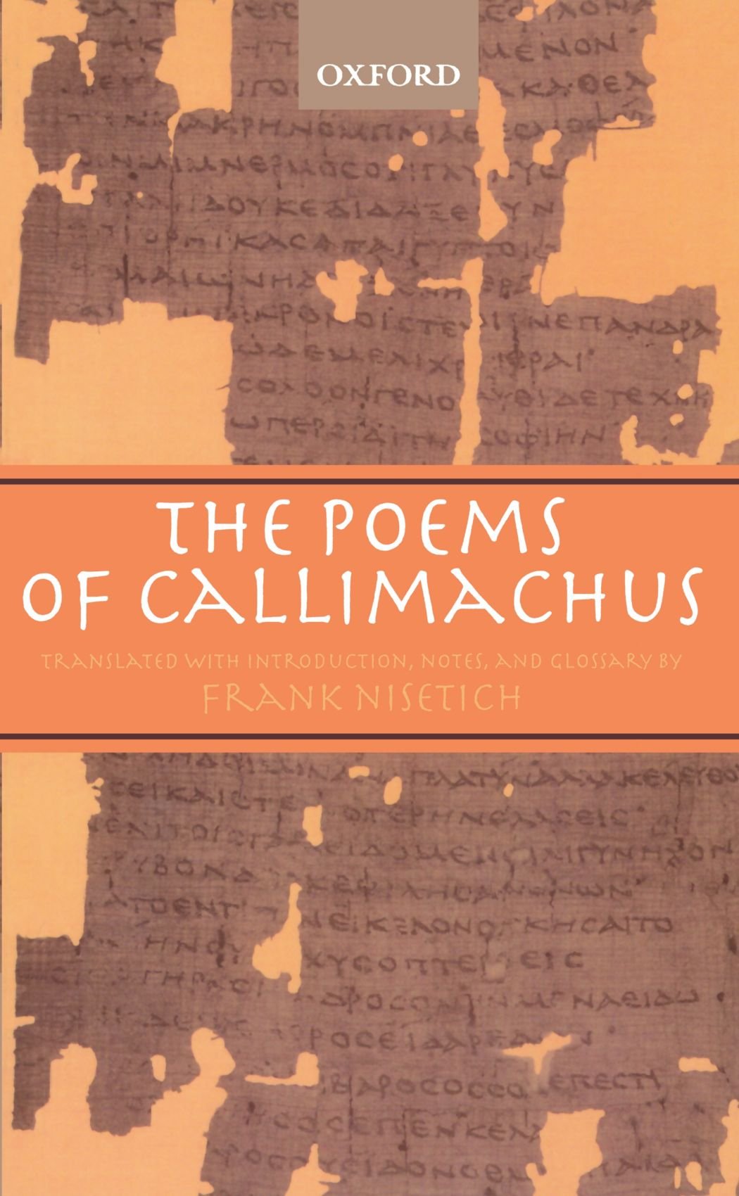 The Poems of Callimachus,Used