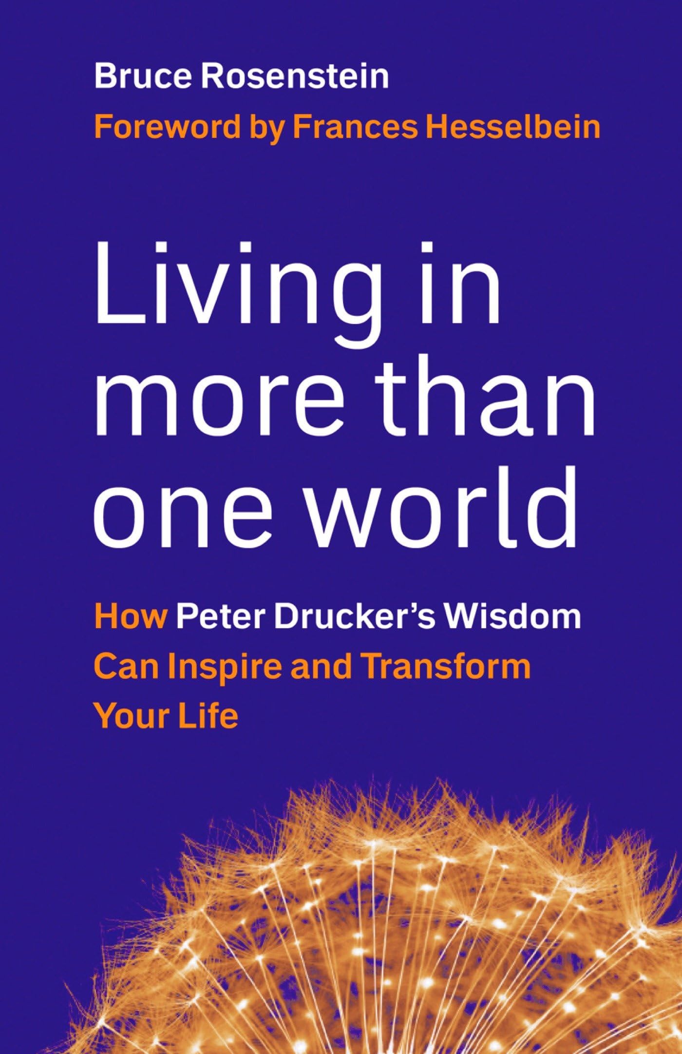 Living in More Than One World: How Peter Drucker's Wisdom Can Inspire and Transform Your Life,Used