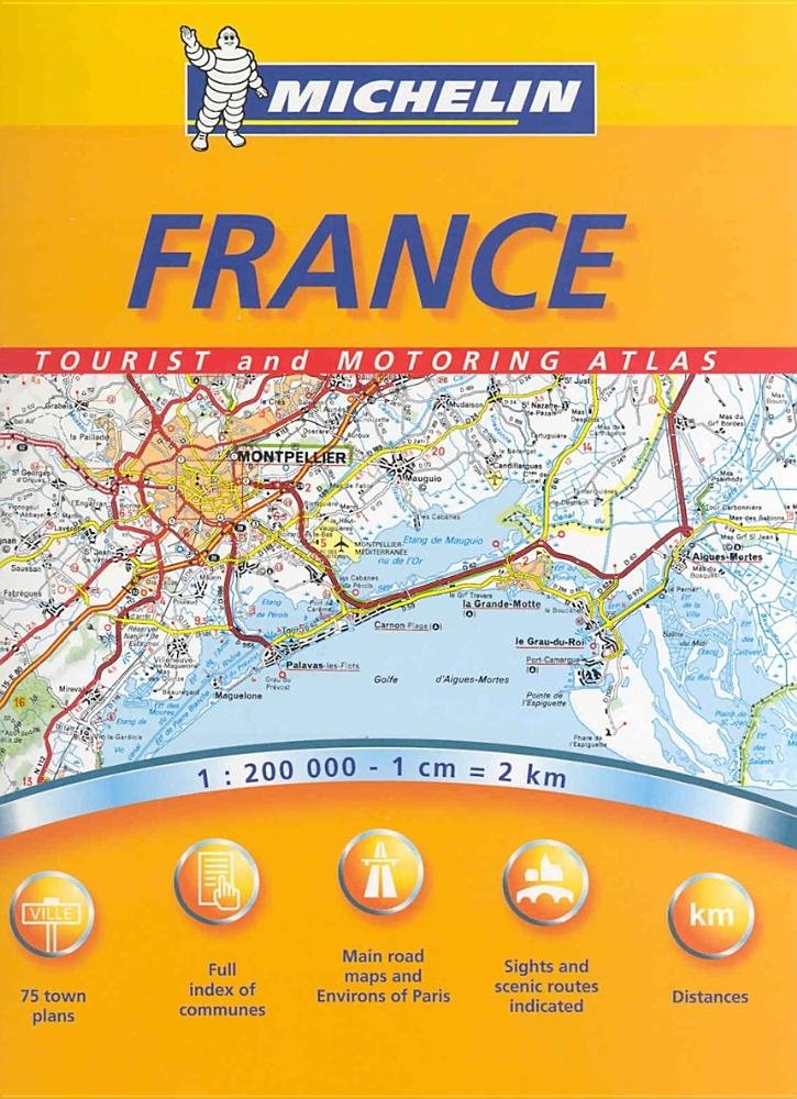 Michelin France Tourist and Motoring Atlas,Used