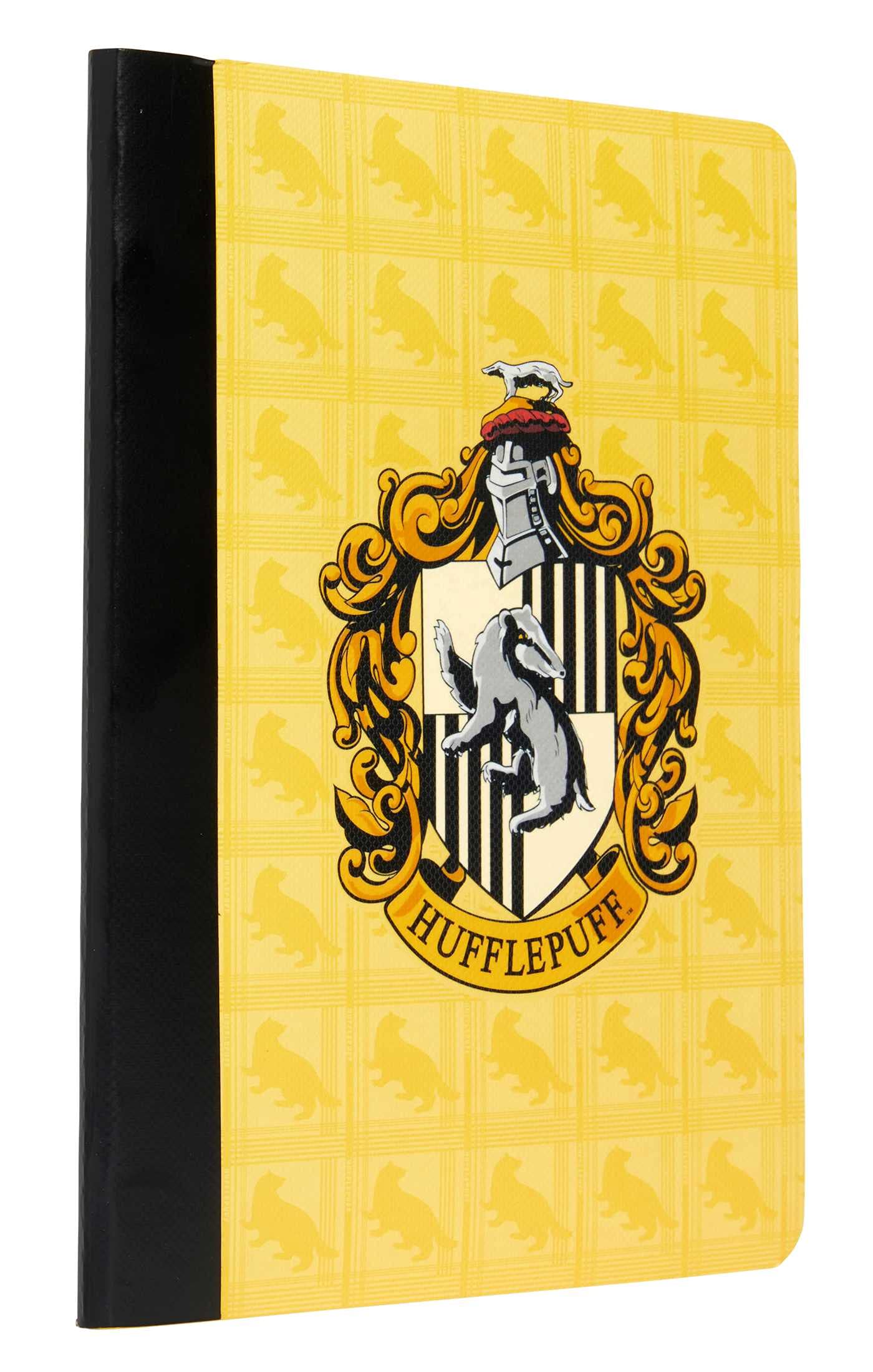 Harry Potter: Hufflepuff Notebook and Page Clip Set,Used