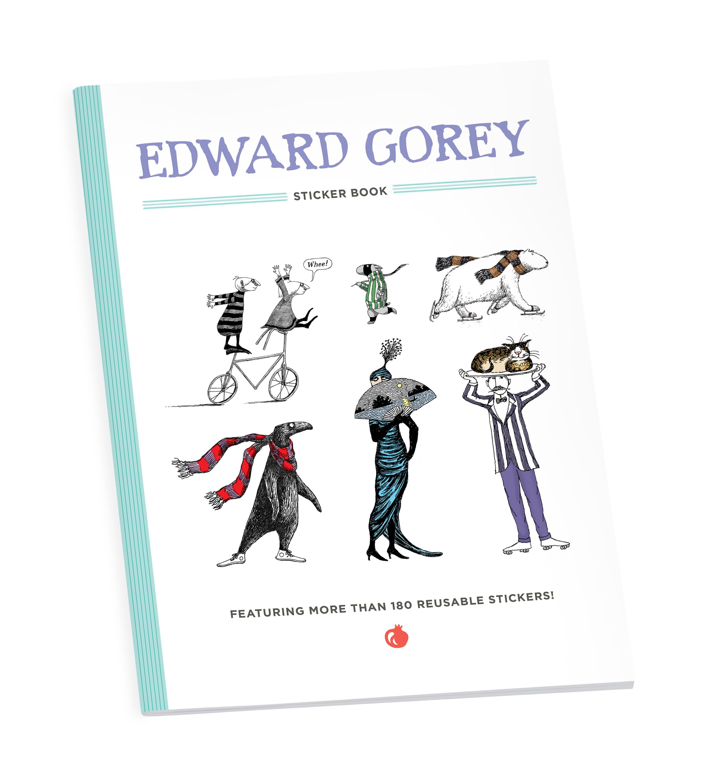 Edward Gorey Sticker Book,Used