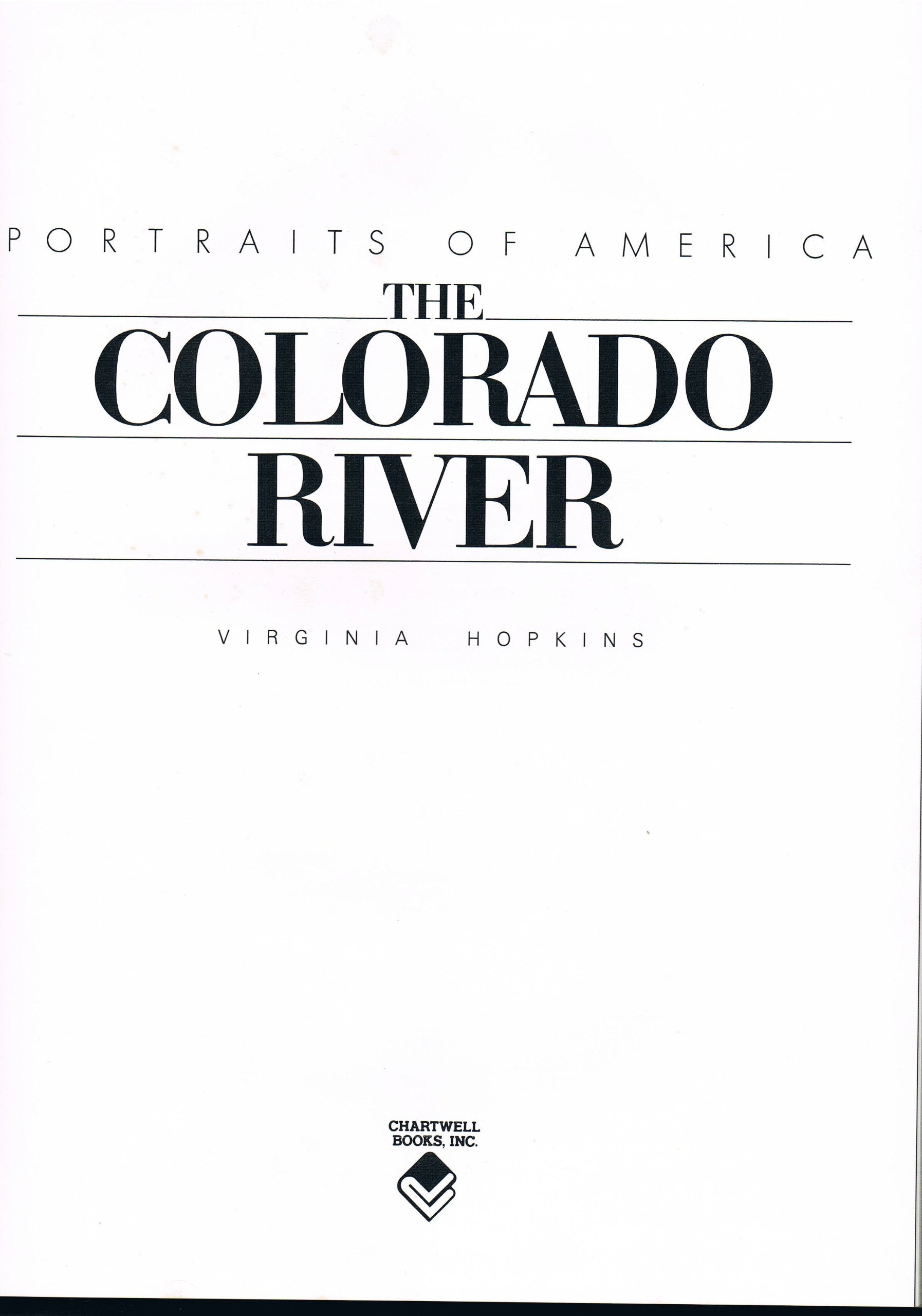Colorado River (Portrait of America),Used