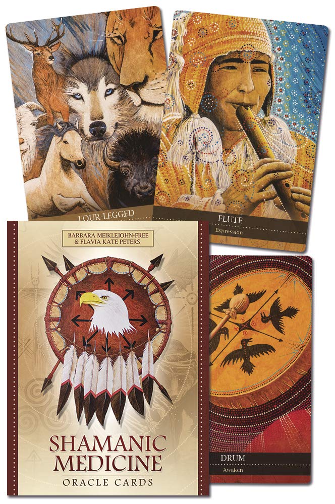 Shamanic Medicine Oracle Cards,Used