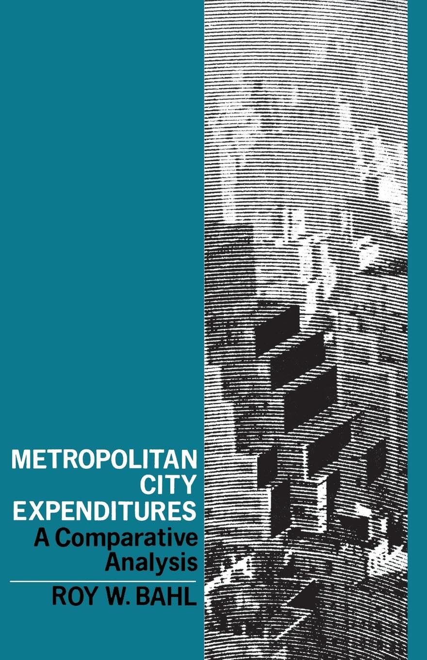 Metropolitan City Expenditures: A Comparative Analysis,Used
