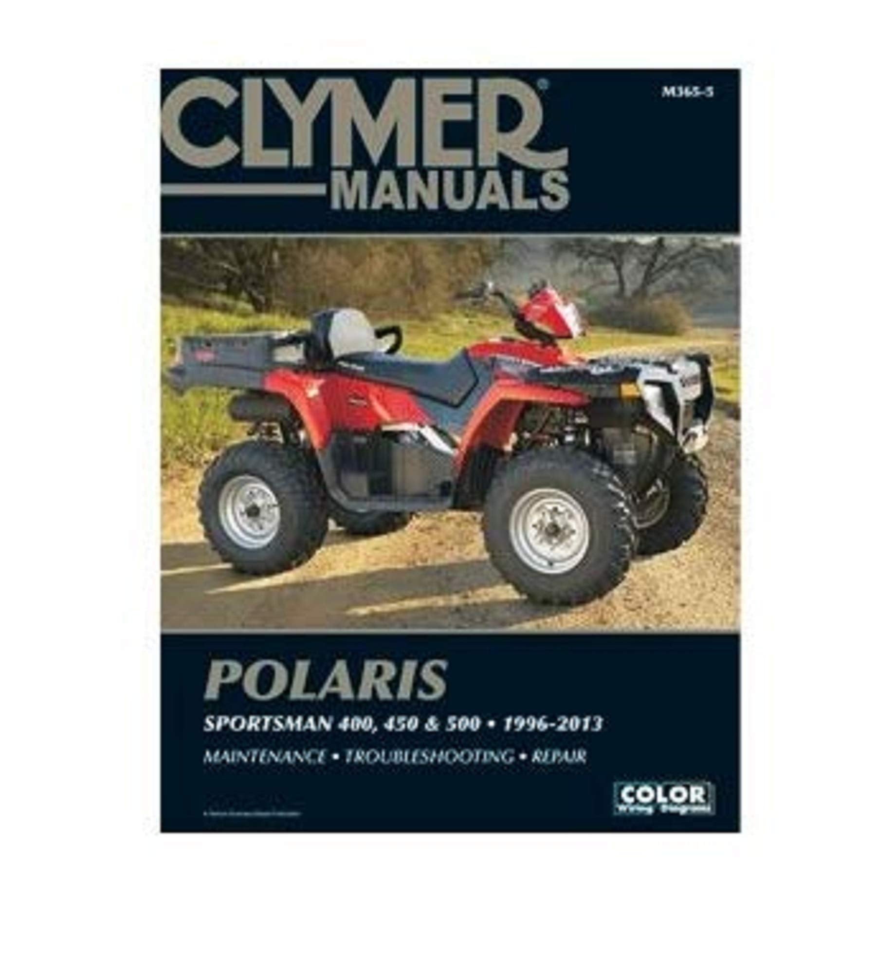 Clymer Polaris Sportsman 400, 450 and 500 19962008,New