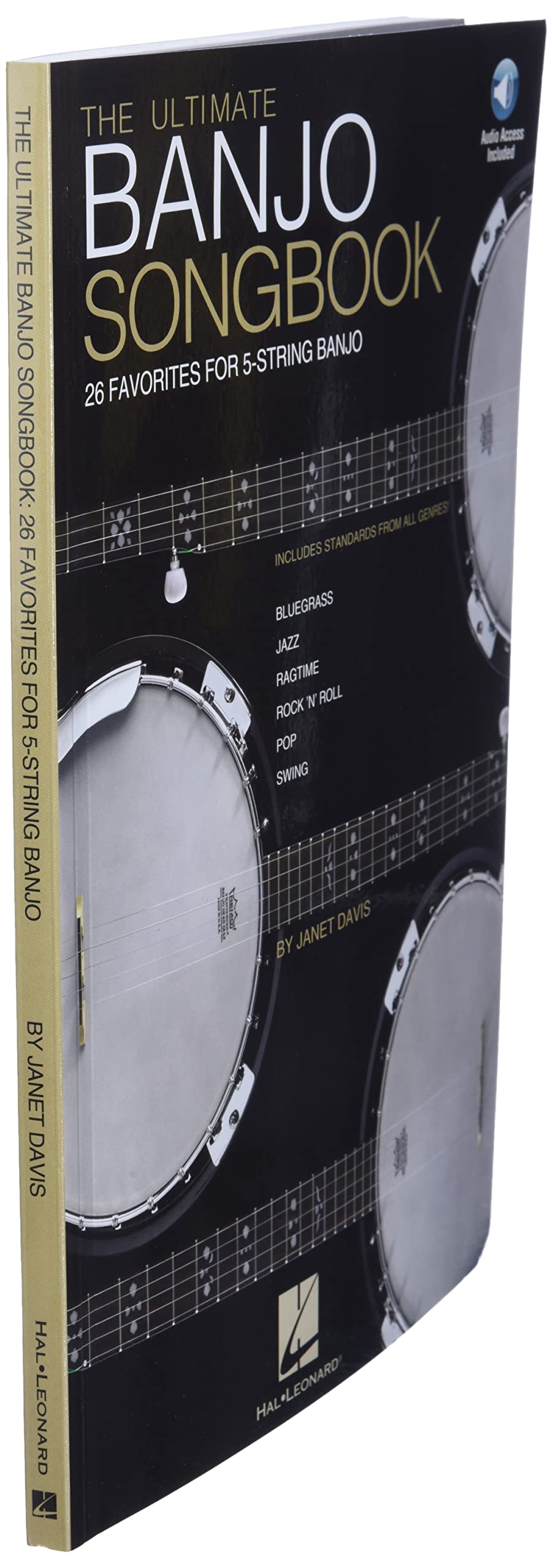 Ultimate Banjo Songbook  26 Favorites Arranged For 5String Banjo Book/Online Audio,Used