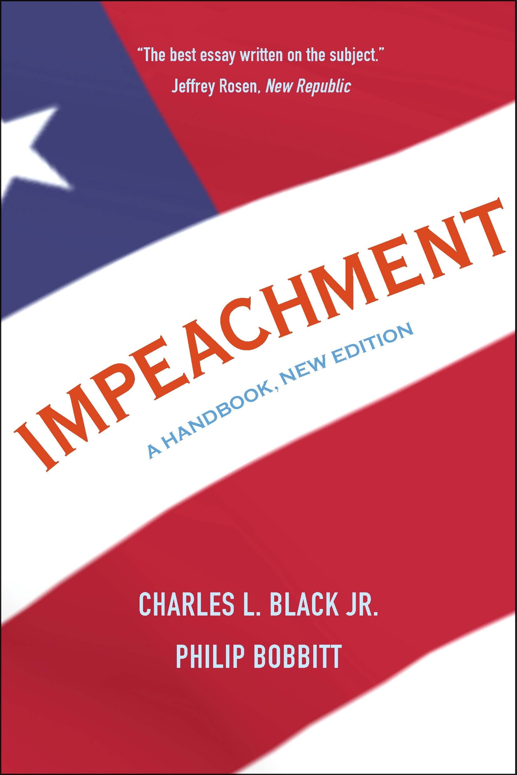 Impeachment: A Handbook,Used