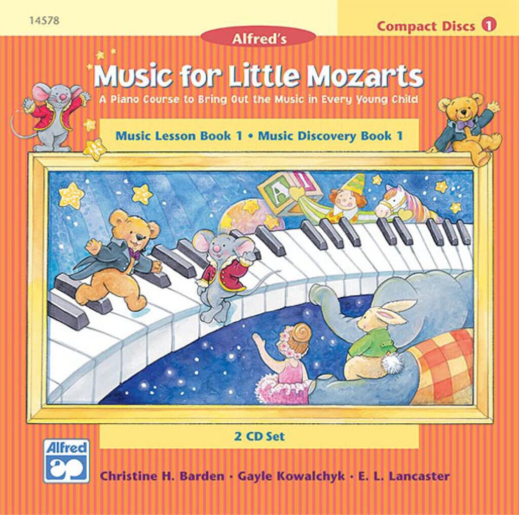 Music For Little Mozarts 2Cd Sets For Lesson And Discovery Books, Level 1
