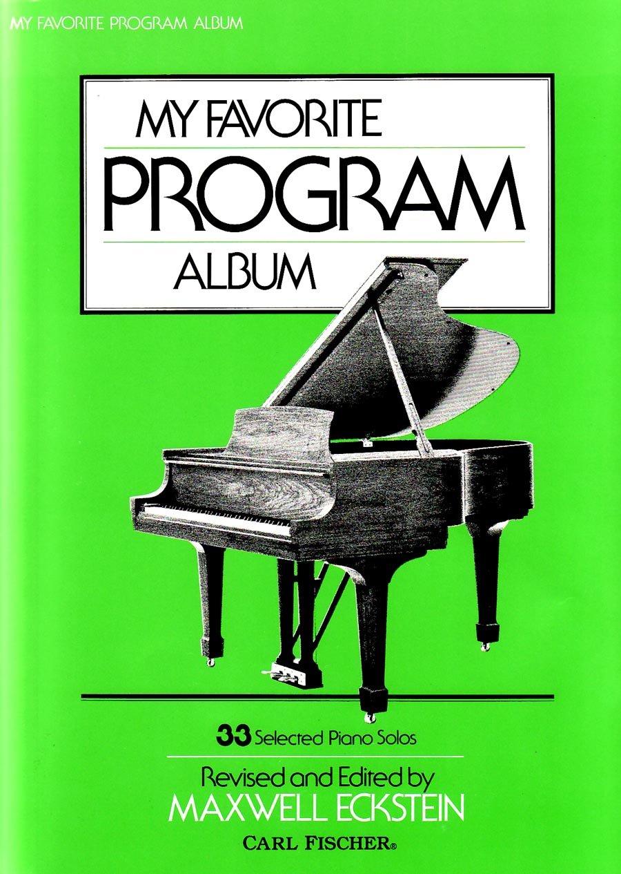 O3198  My Favorite Program Album,Used