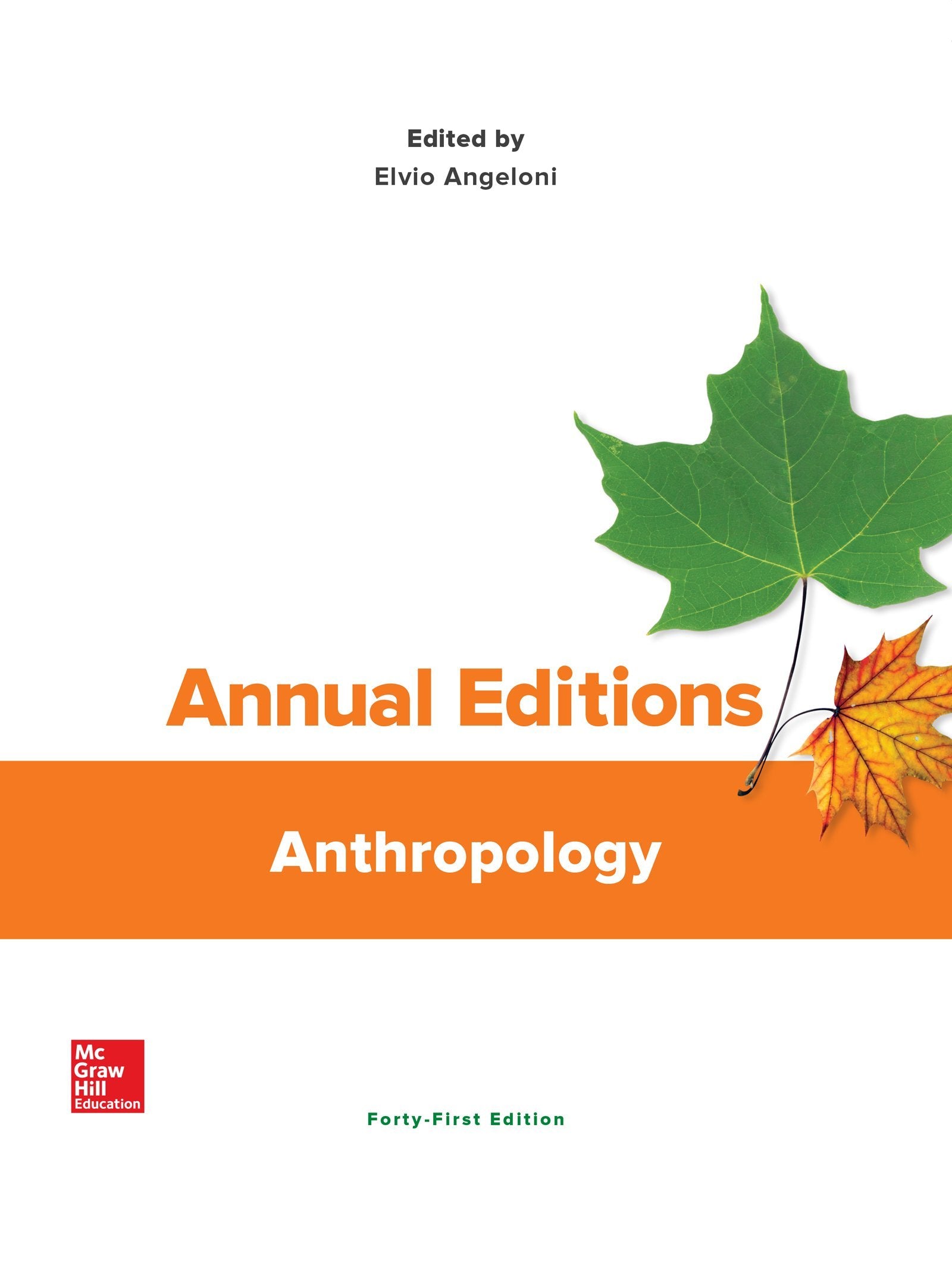 Annual Editions: Anthropology,New