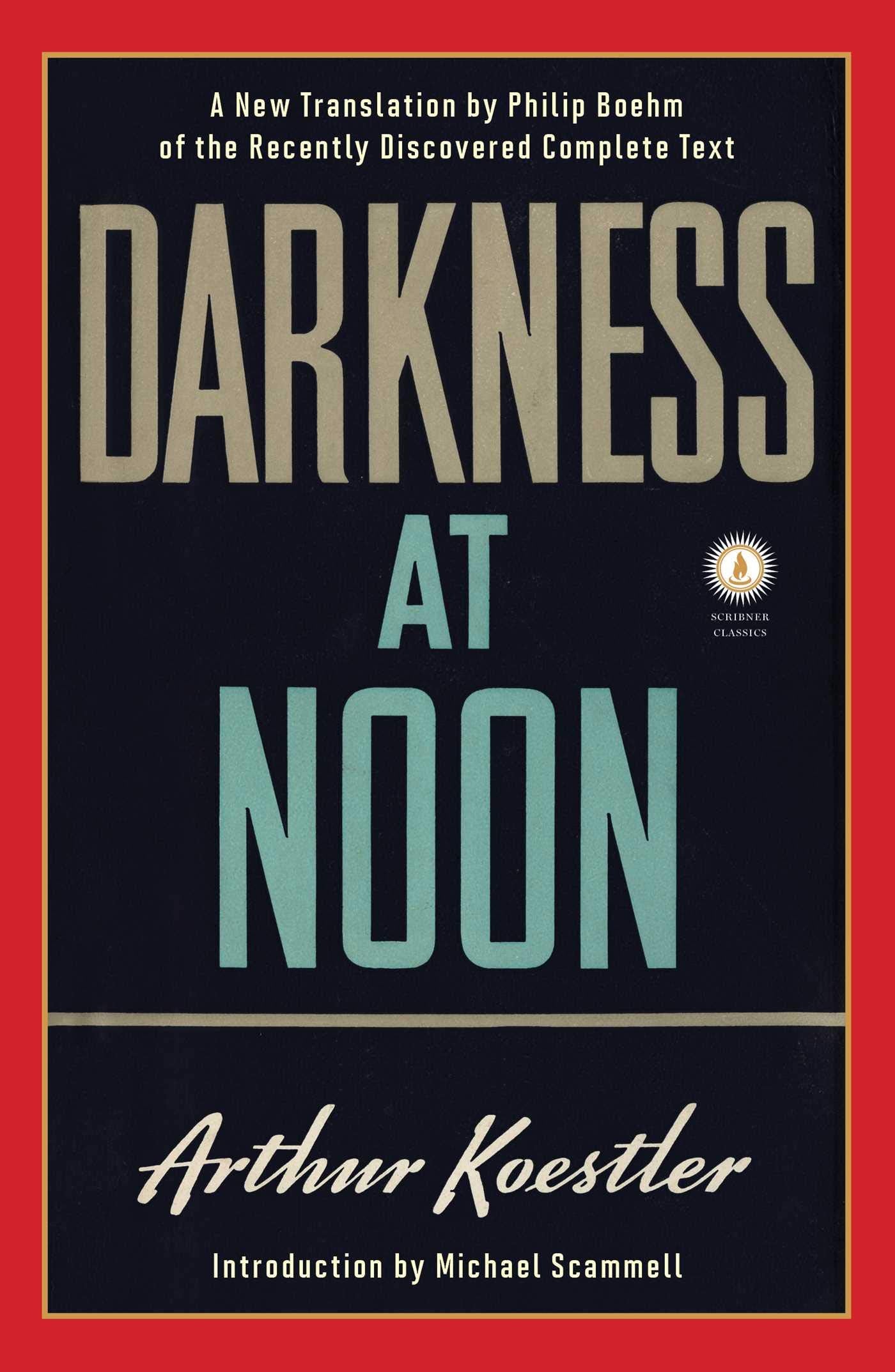 Darkness at Noon: A Novel,Used