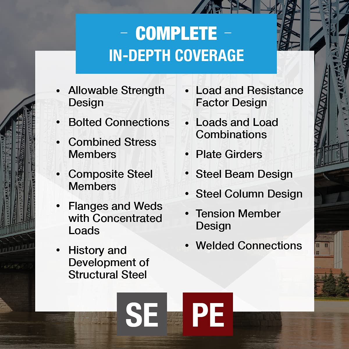 PPI Steel Design for the PE Civil and SE Exams, 3rd Edition  A Complete Guide for the NCEES PE Civil and SE Exams,Used