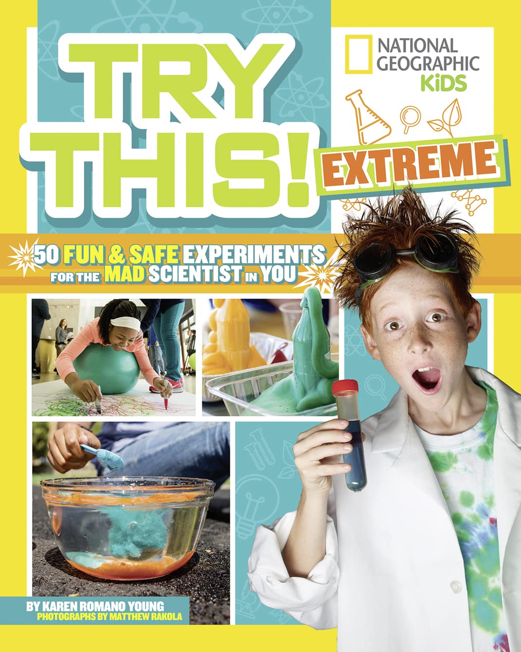 Try This Extreme: 50 Fun & Safe Experiments for the Mad Scientist in You,Used