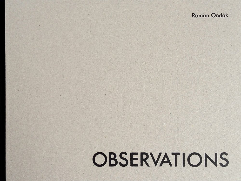 Roman Ondk: Observations,Used