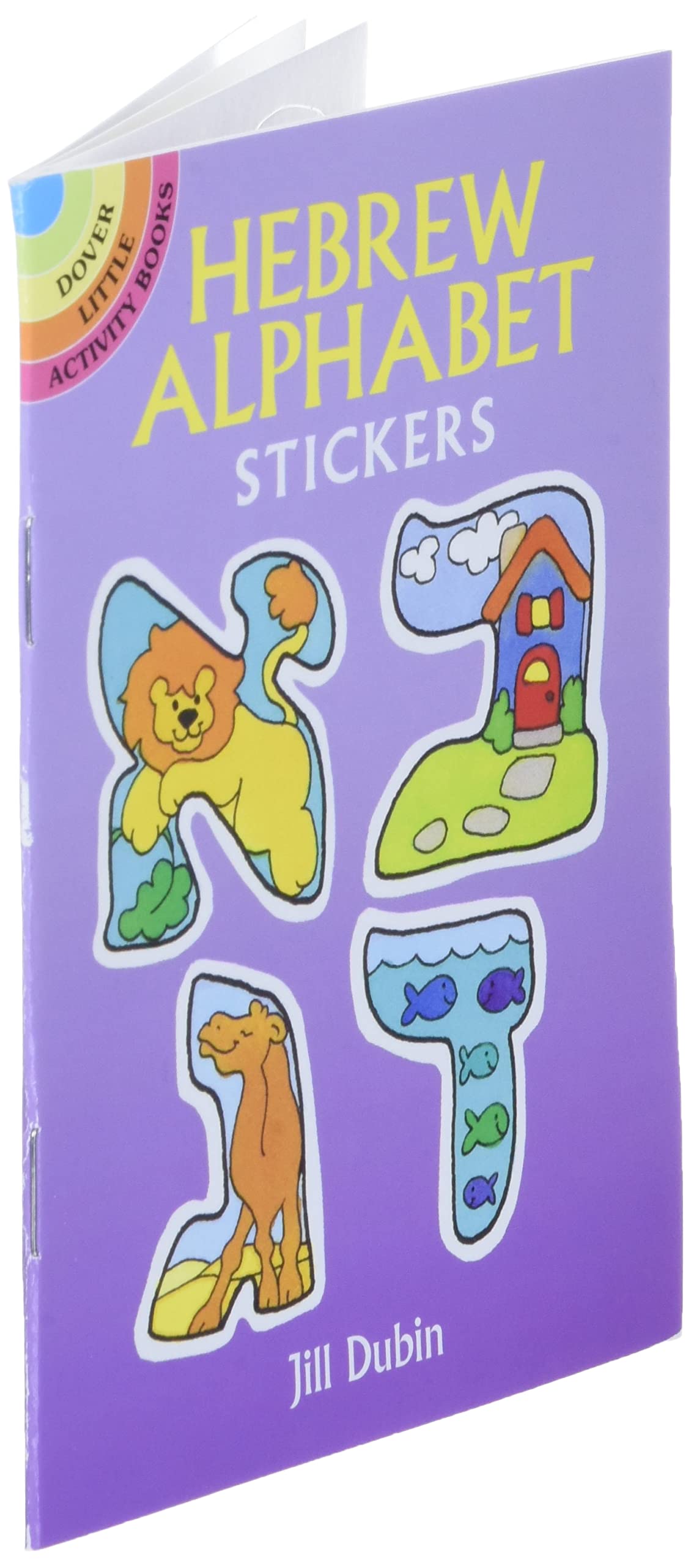 Hebrew Alphabet Stickers (Dover Little Activity Books: Holidays &),Used
