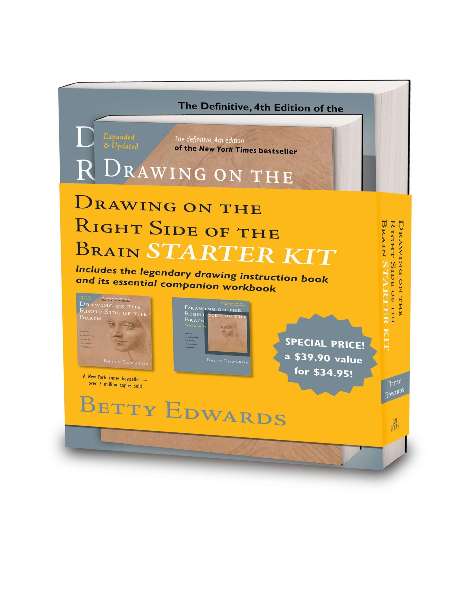 Drawing On The Right Side Of The Brain Starter Kit: The Definitive,New