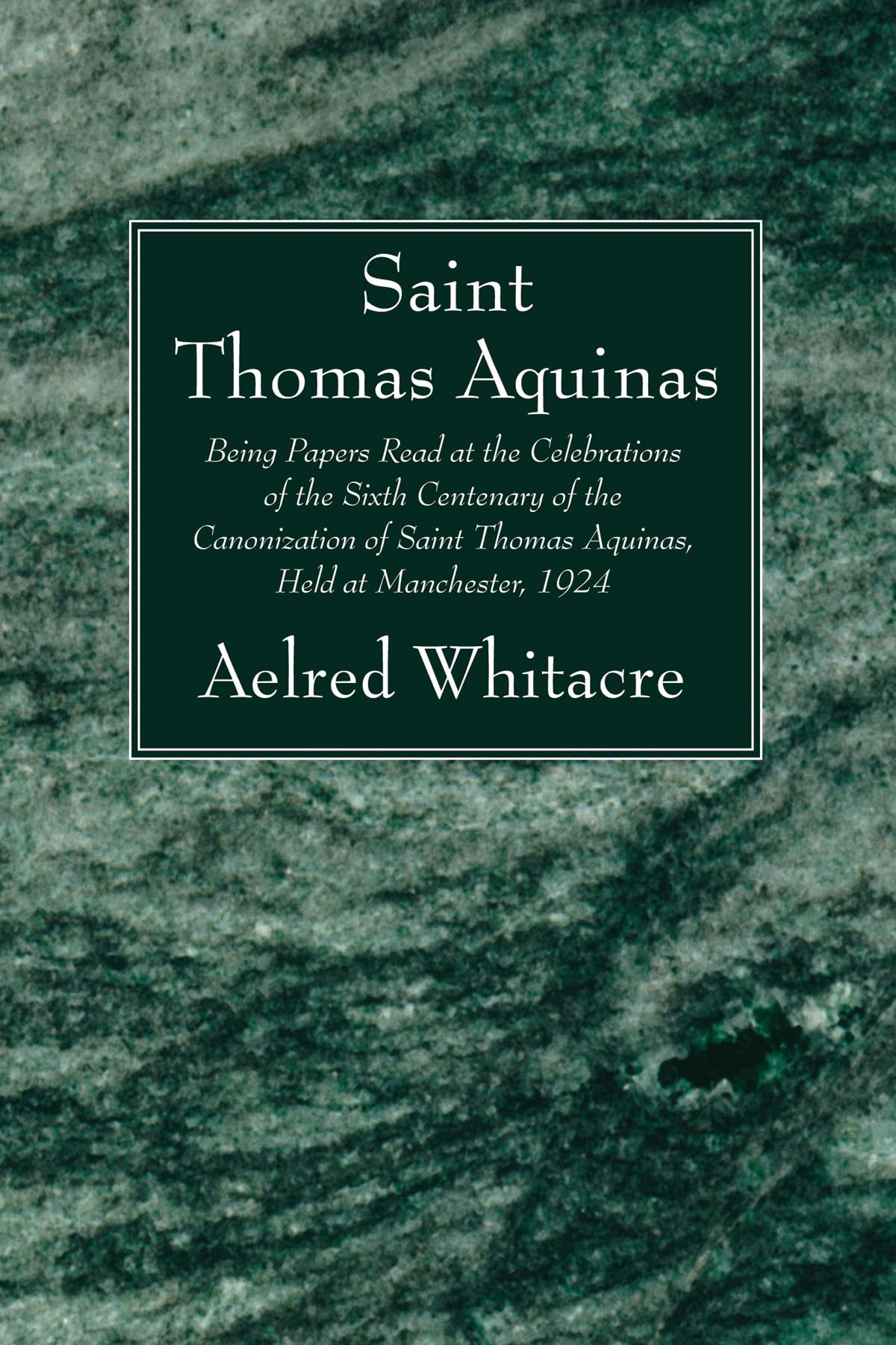 St. Thomas Aquinas: Being Papers Read At The Celebrations Of The Sixth Centenary Of The Canonization Of Saint Thomas Aquinas, He,New