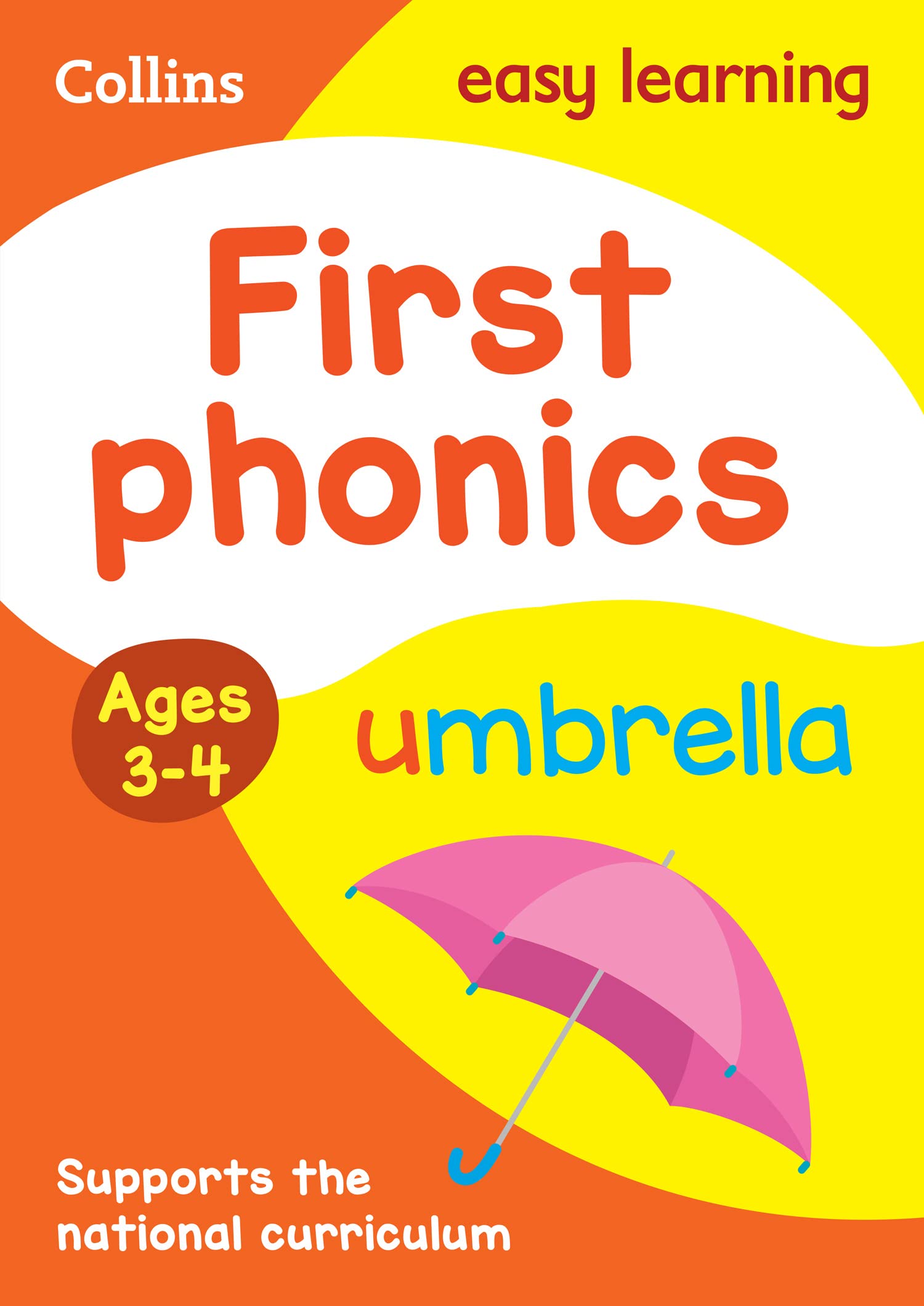 First Phonics: Ages 34 (Collins Easy Learning Preschool),Used