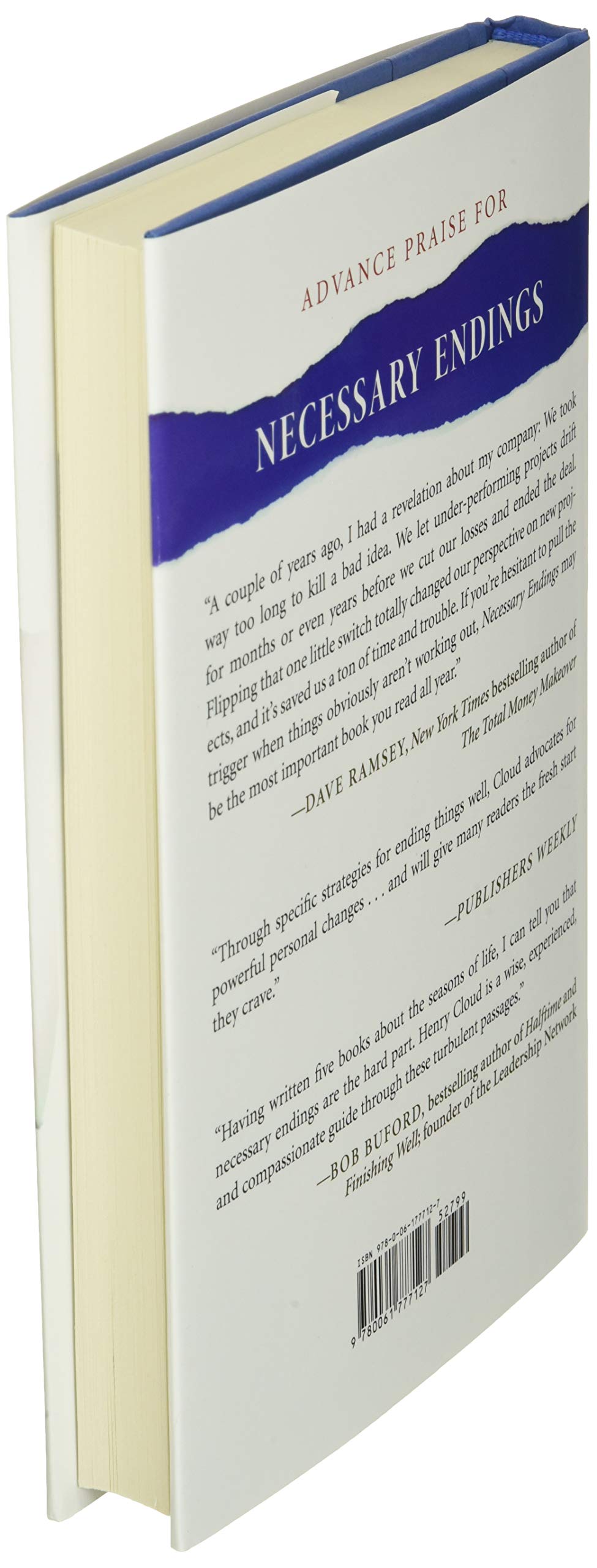 Necessary Endings: The Employees, Businesses, And Relationships That All Of Us Have To Give Up In Order To Move Forward,Used