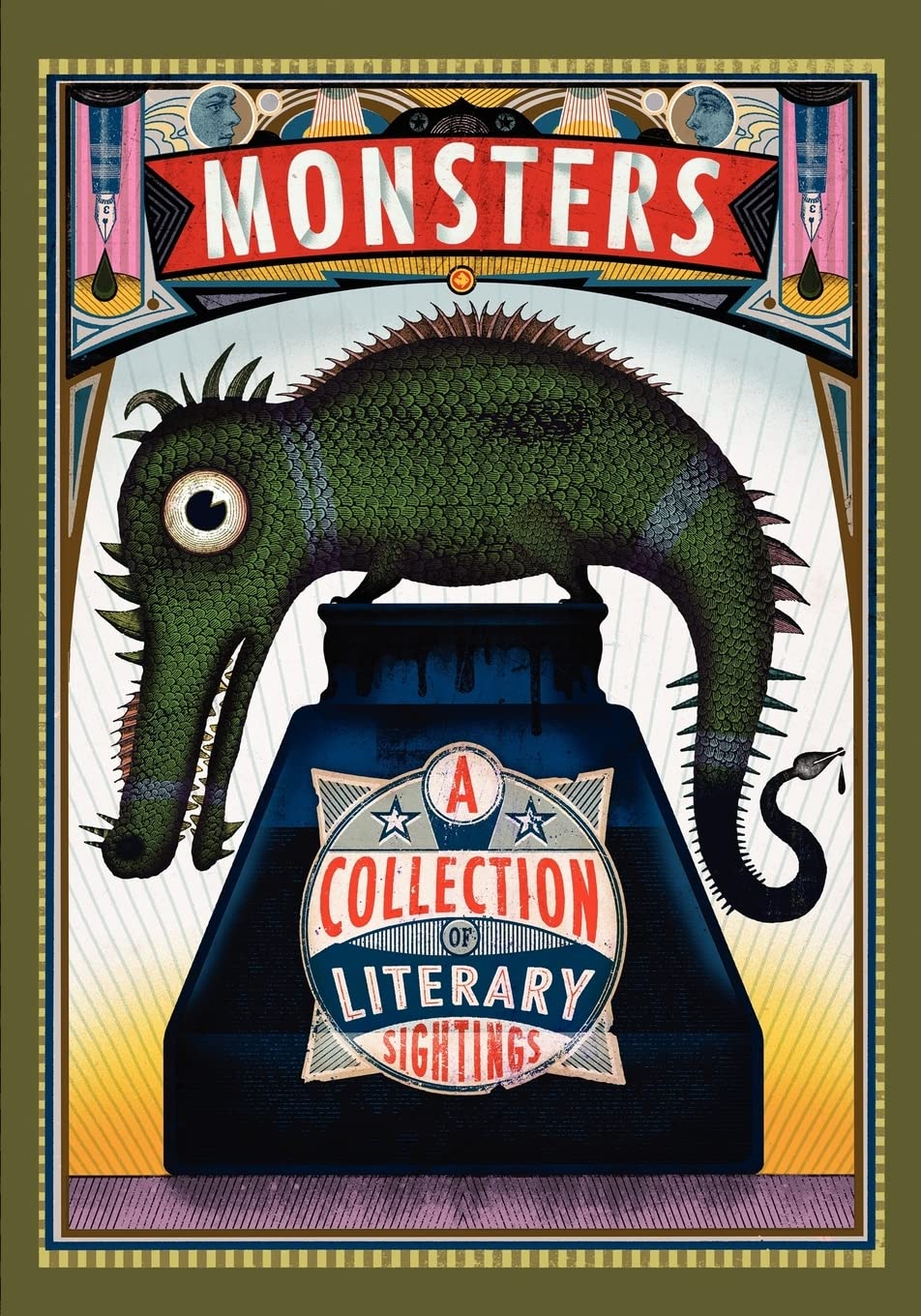 Monsters: A Collection of Literary Sightings,Used