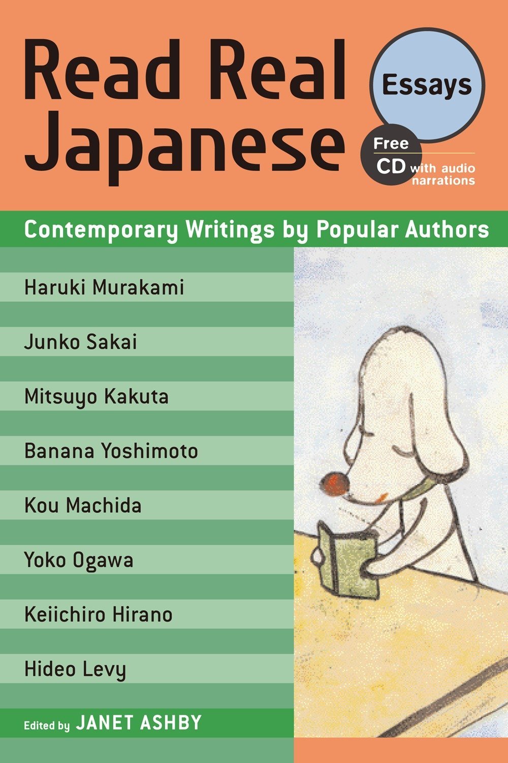 Read Real Japanese Essays: Contemporary Writings by Popular Authors1 free CD included,Used