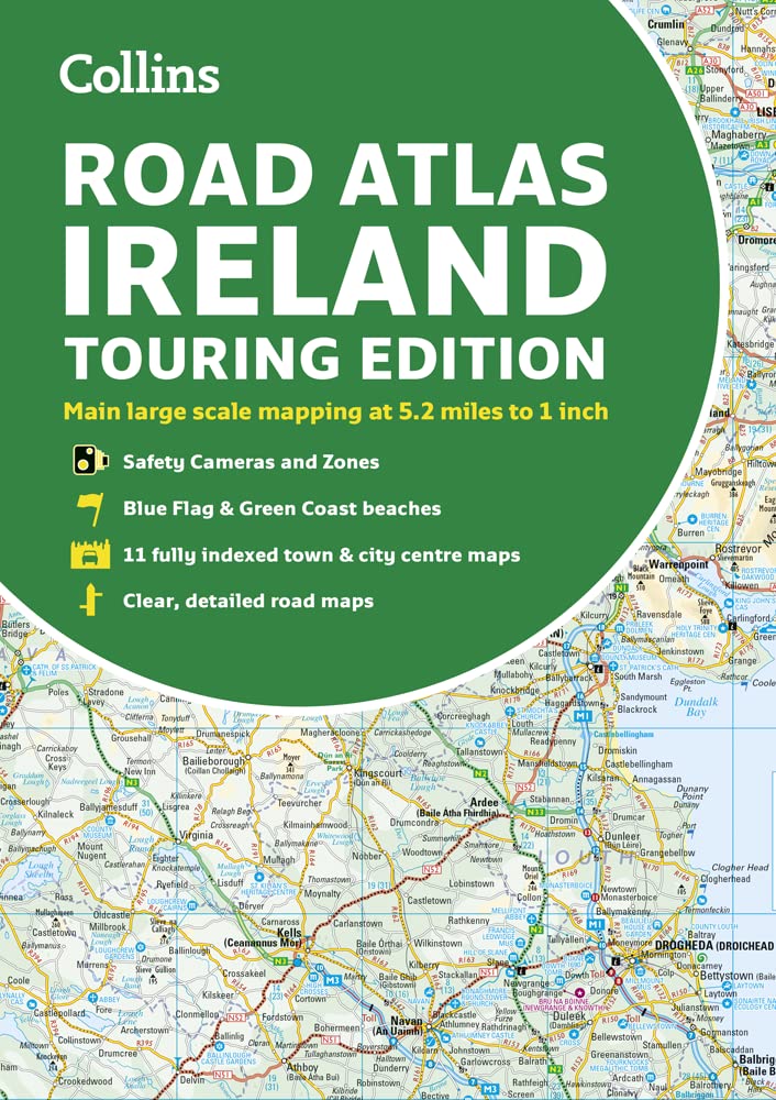 Collins Road Atlas Ireland: Touring Edition,Used