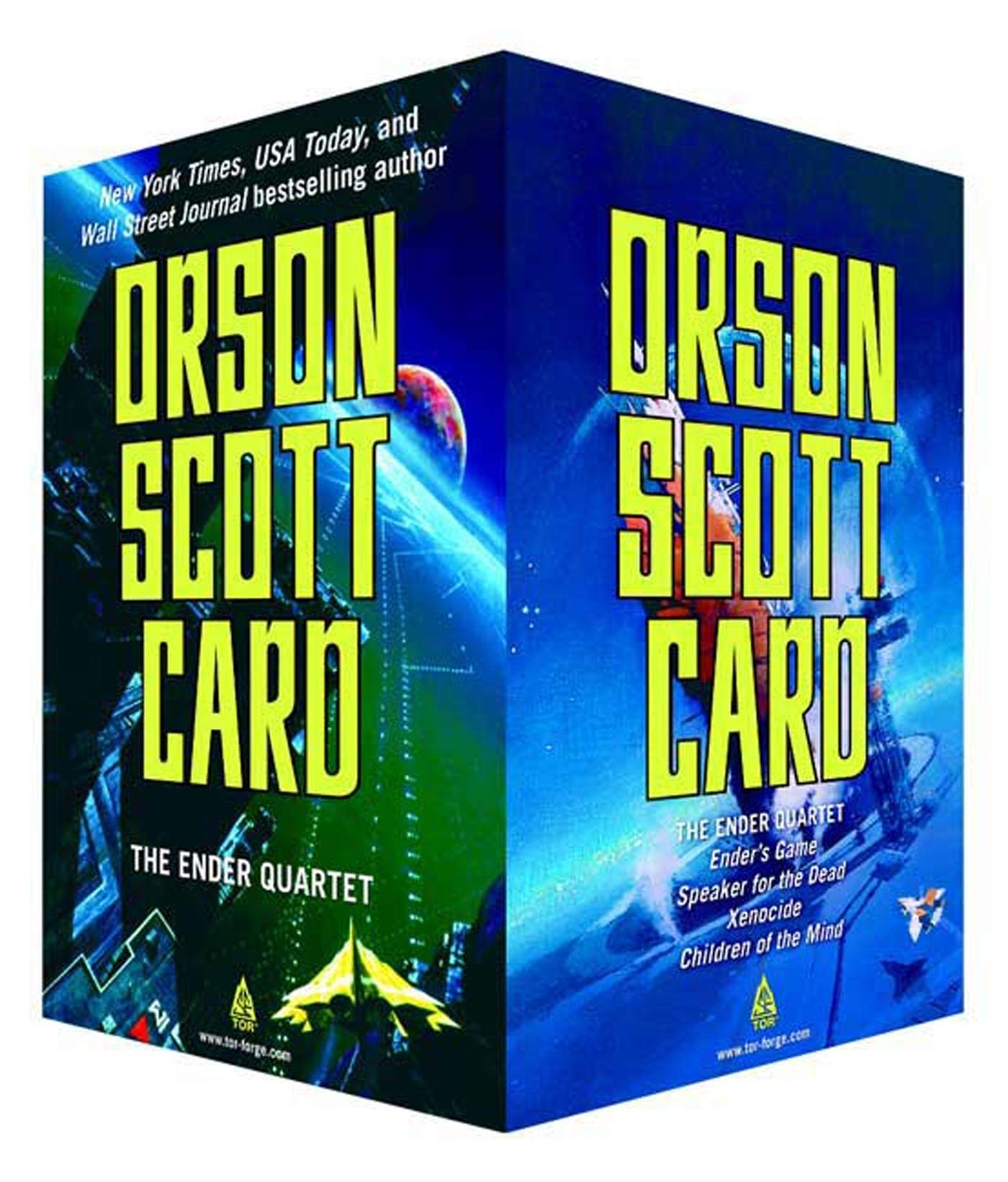 The Ender Quartet Boxed Set: Ender'S Game, Speaker For The Dead, Xenocide, Children Of The Mind (The Ender Saga),Used
