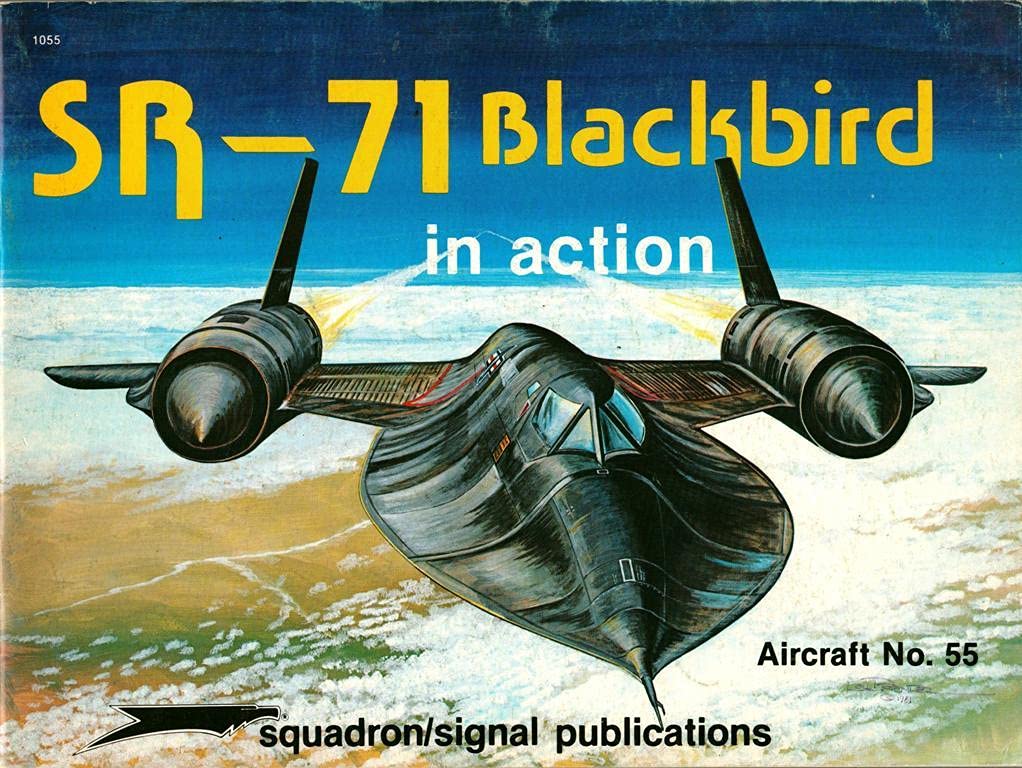 SR71 Blackbird in action Aircraft No. 55,Used