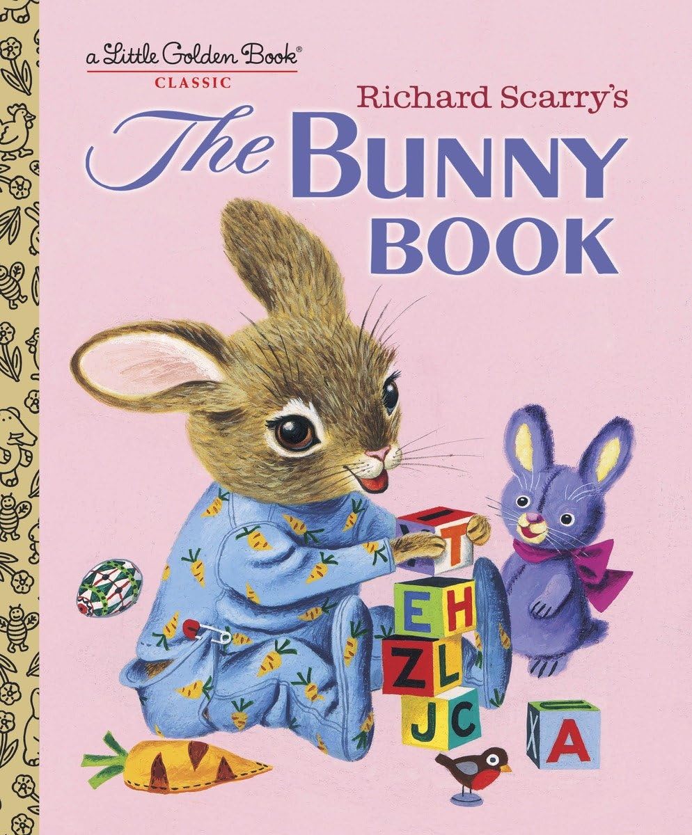 Richard Scarry's The Bunny Book: A Classic Children's Book (Little Golden Book),Used